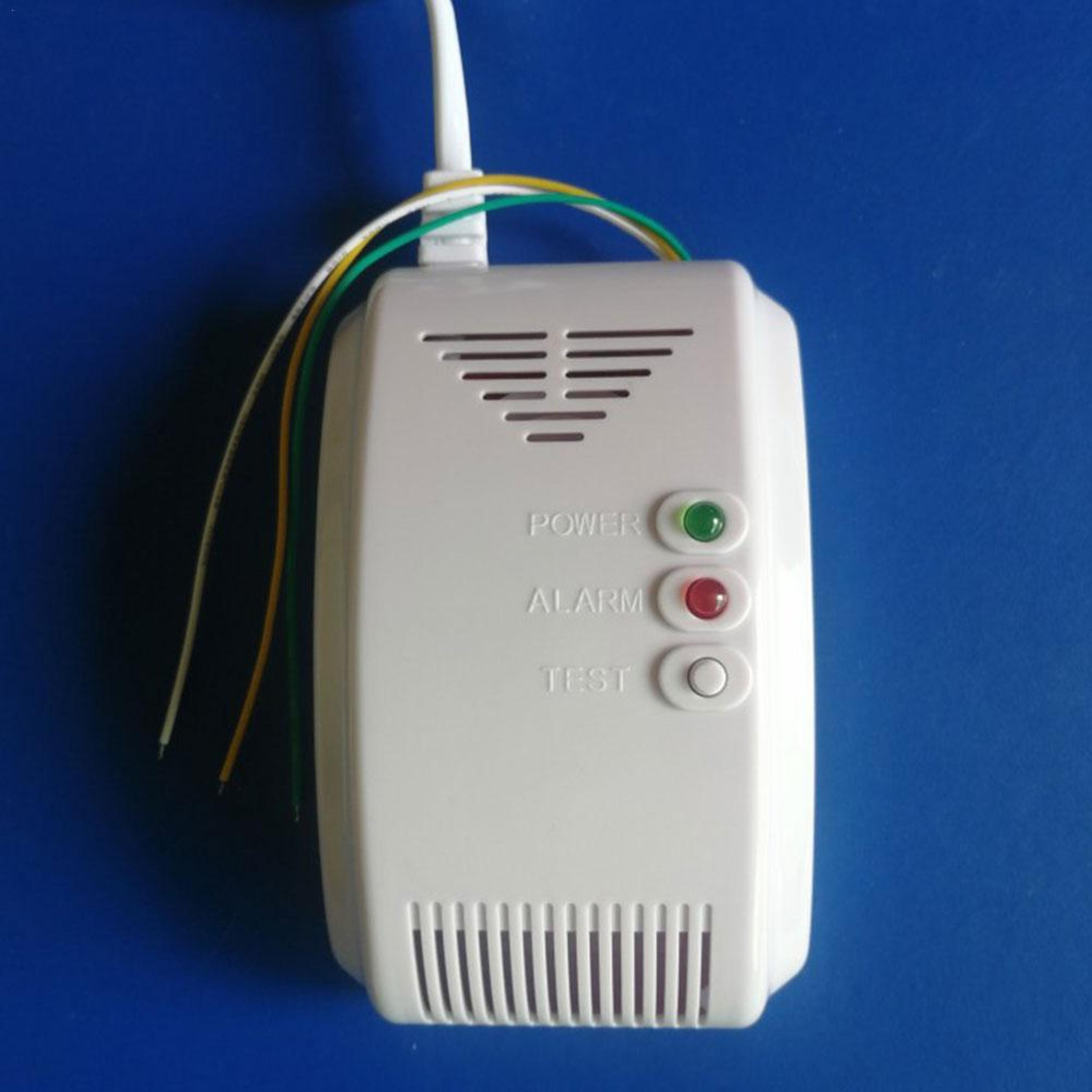 propane butane gas sensor alarm for motor homes, boats, and vehicles - lpg & natural gas leak detector
