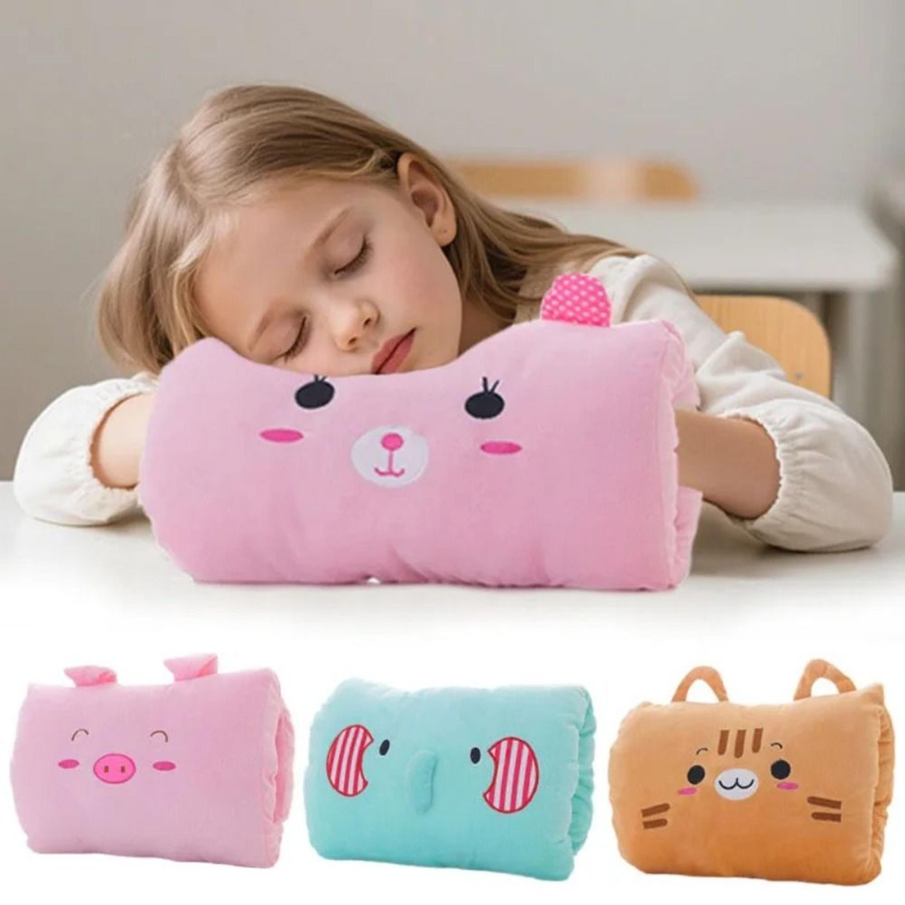 cartoon plush hand warmer pillows – soft & cozy nap cushion for kids and adults, creative hand warmer toy