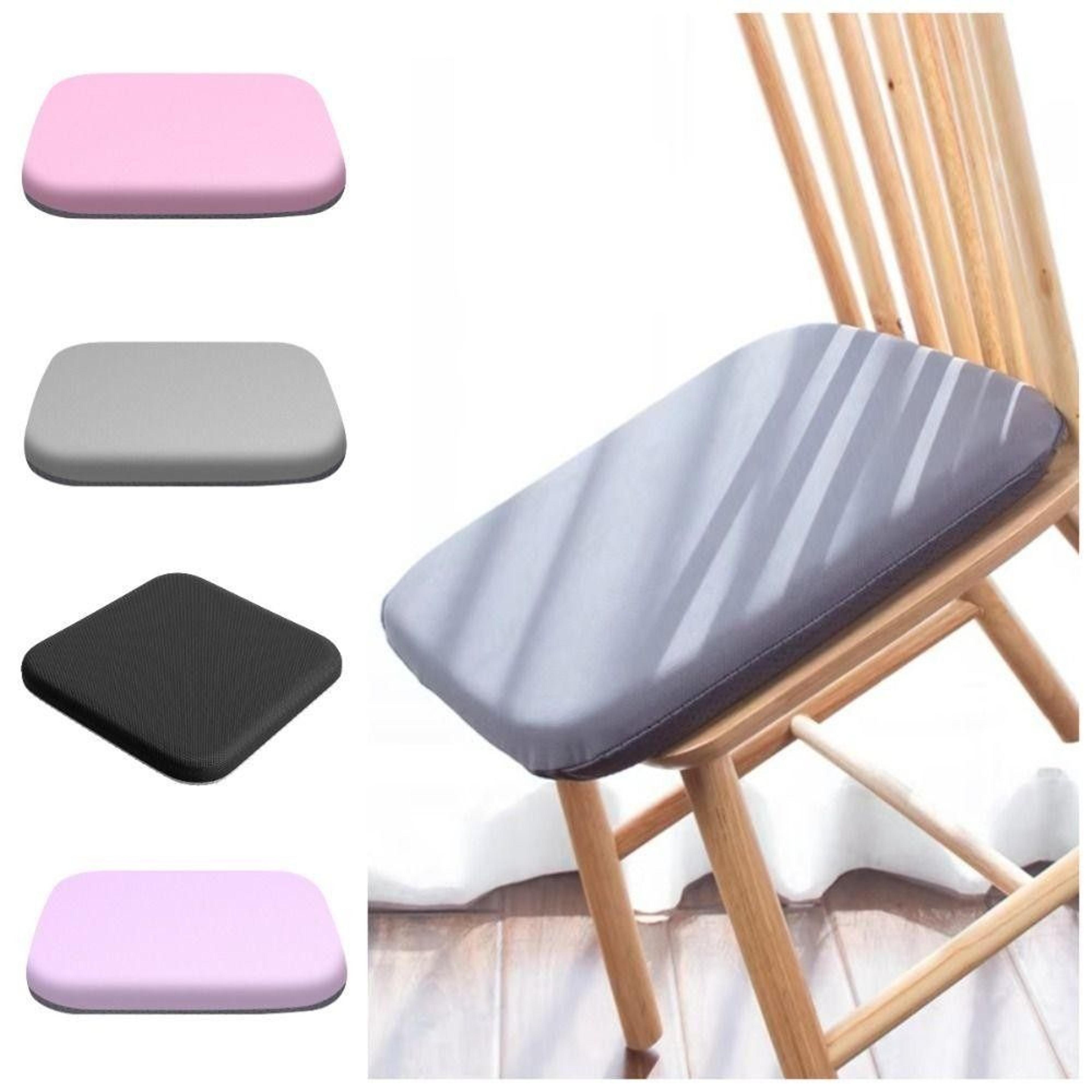 thick memory foam seat cushion for office & car – ultra soft, breathable, rebound waist support