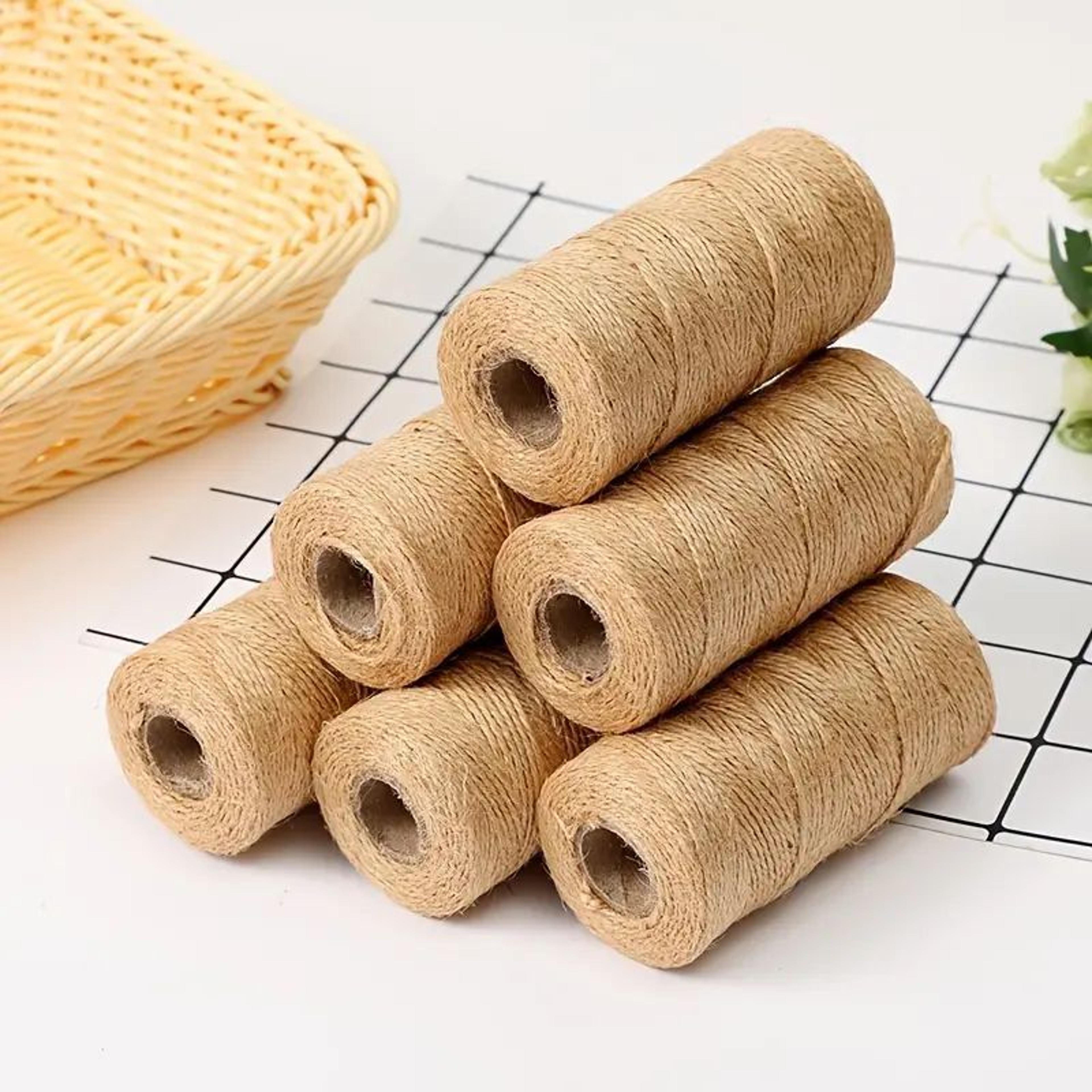 natural jute craft rope – durable jute twine string & hemp cord for diy project