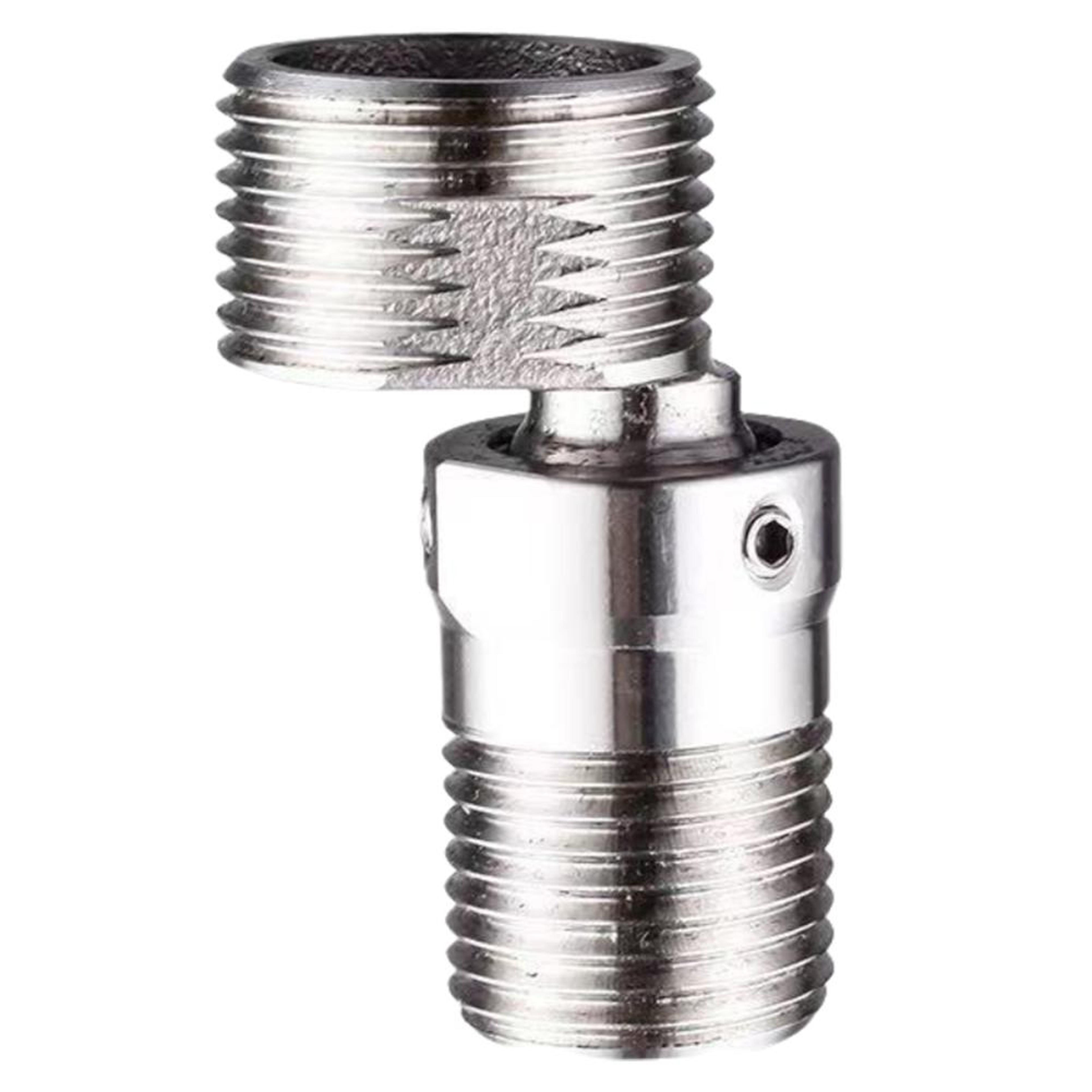 professional adjustable faucet adapter for kitchen & bathroom – stainless steel angled faucet connector accessory