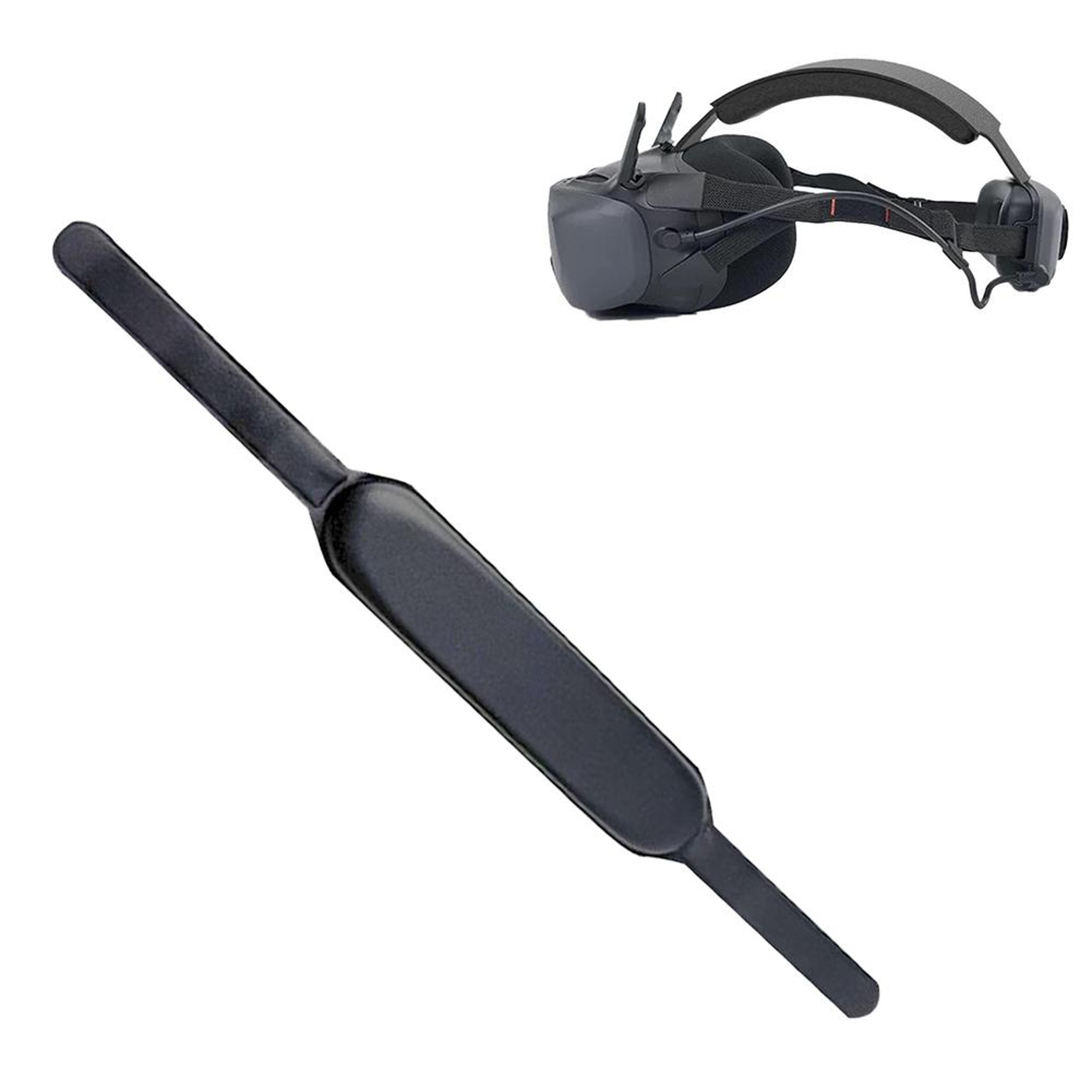comfortable adjustable pu cushion head strap for dji flight goggles - pressure relief headband