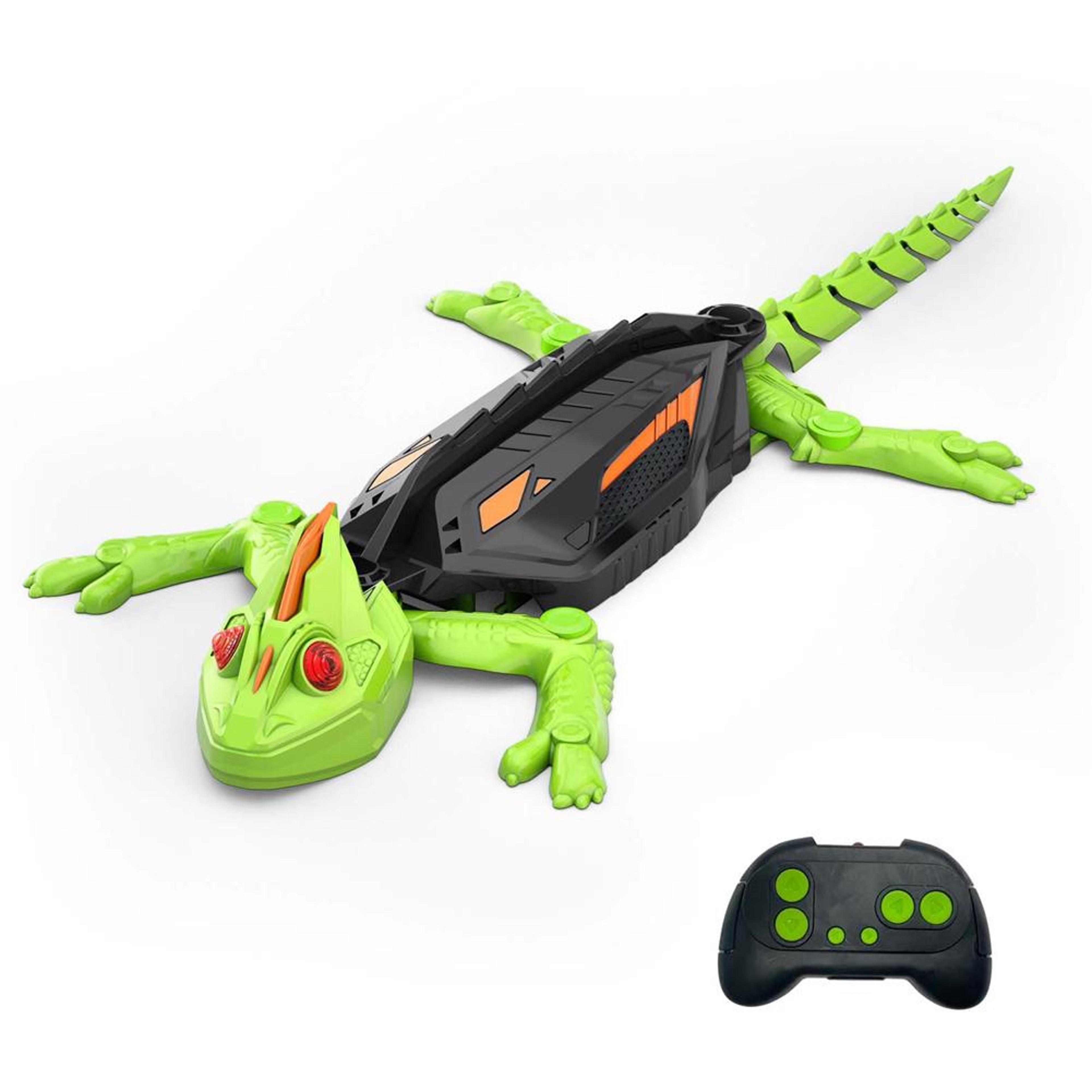 remote control gecko wall climbing car for kids – electric rc lizard crawling toy
