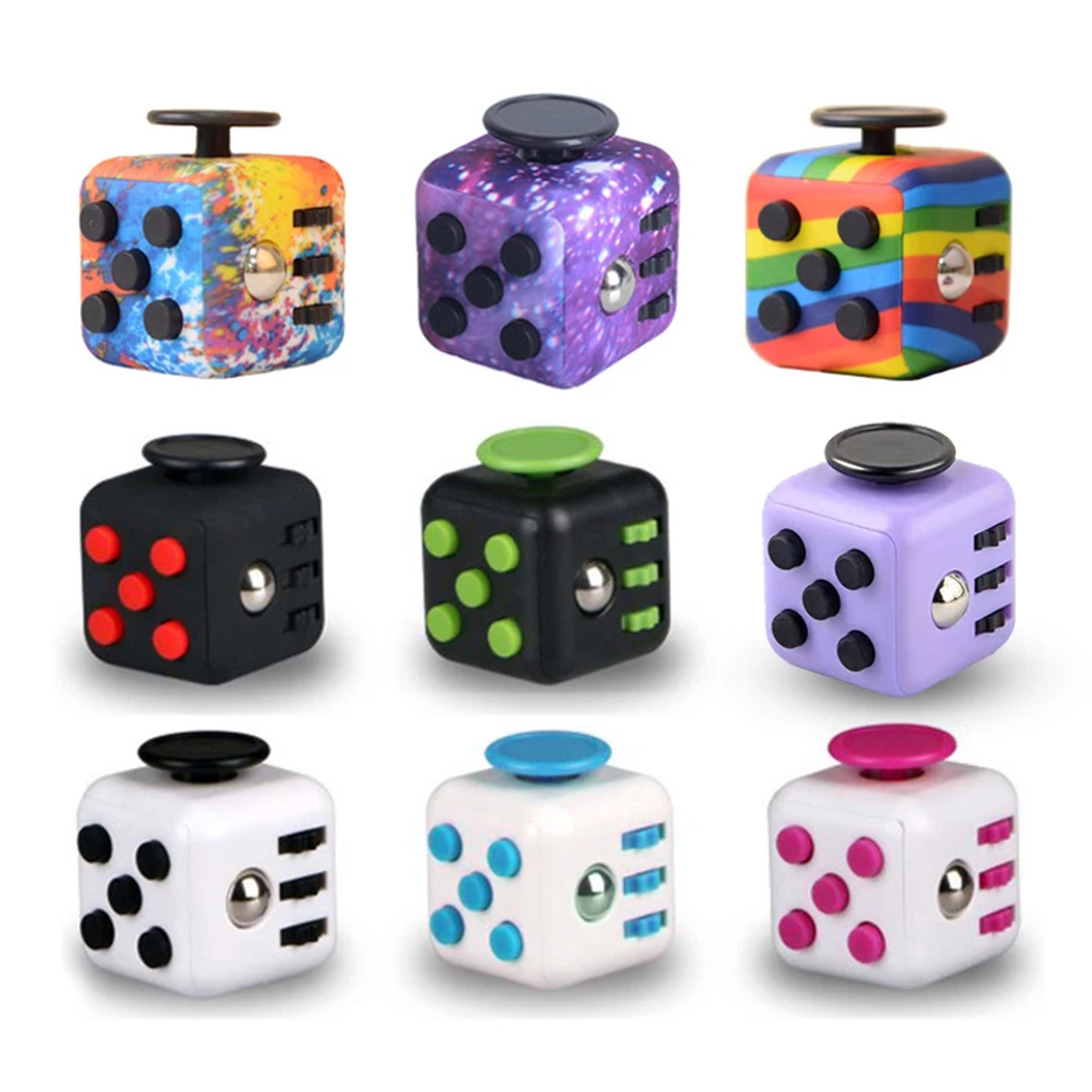 infinity stress cube – fidget decompression toy for adults & kids