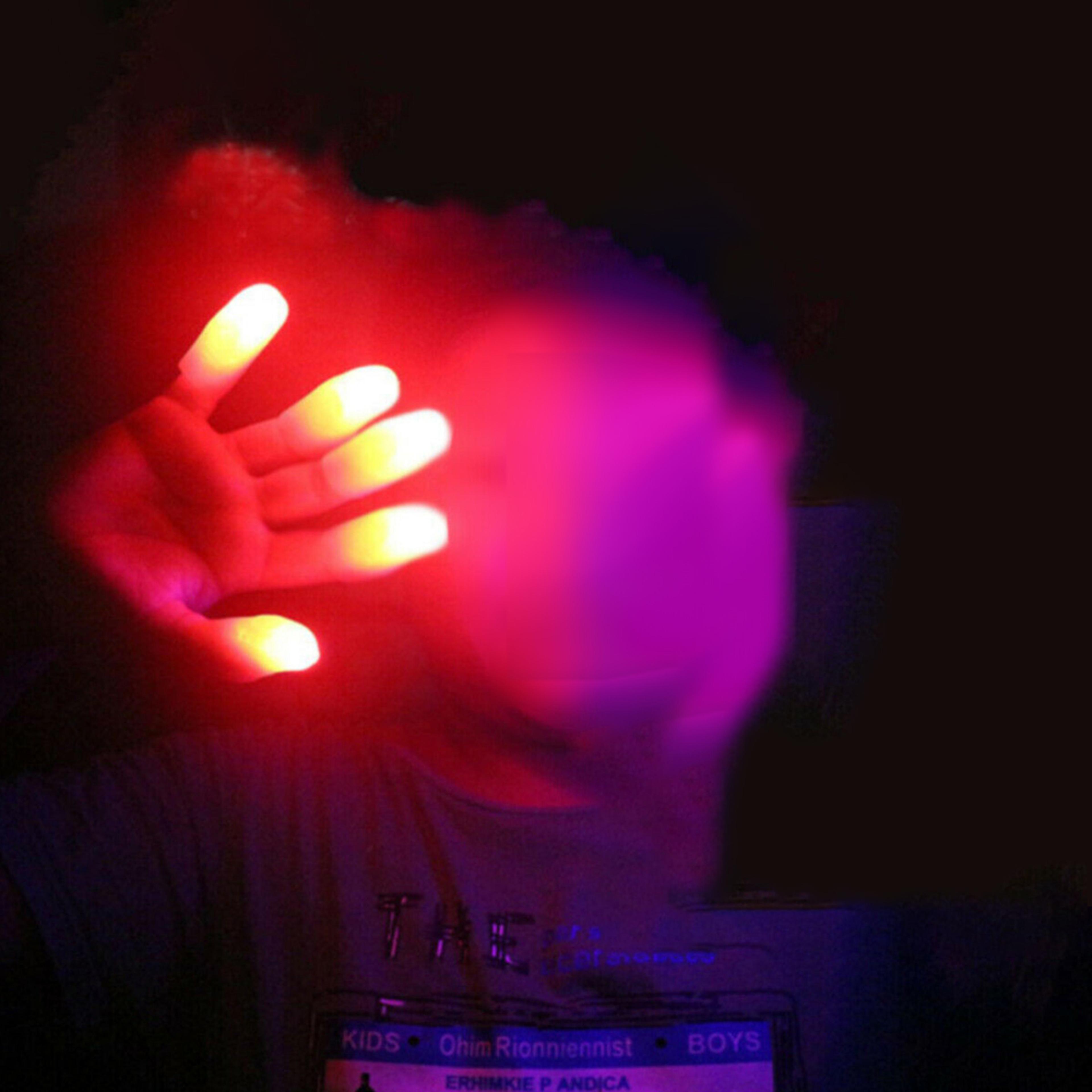 magic led finger lights for parties | fun trick toys for kids & adults