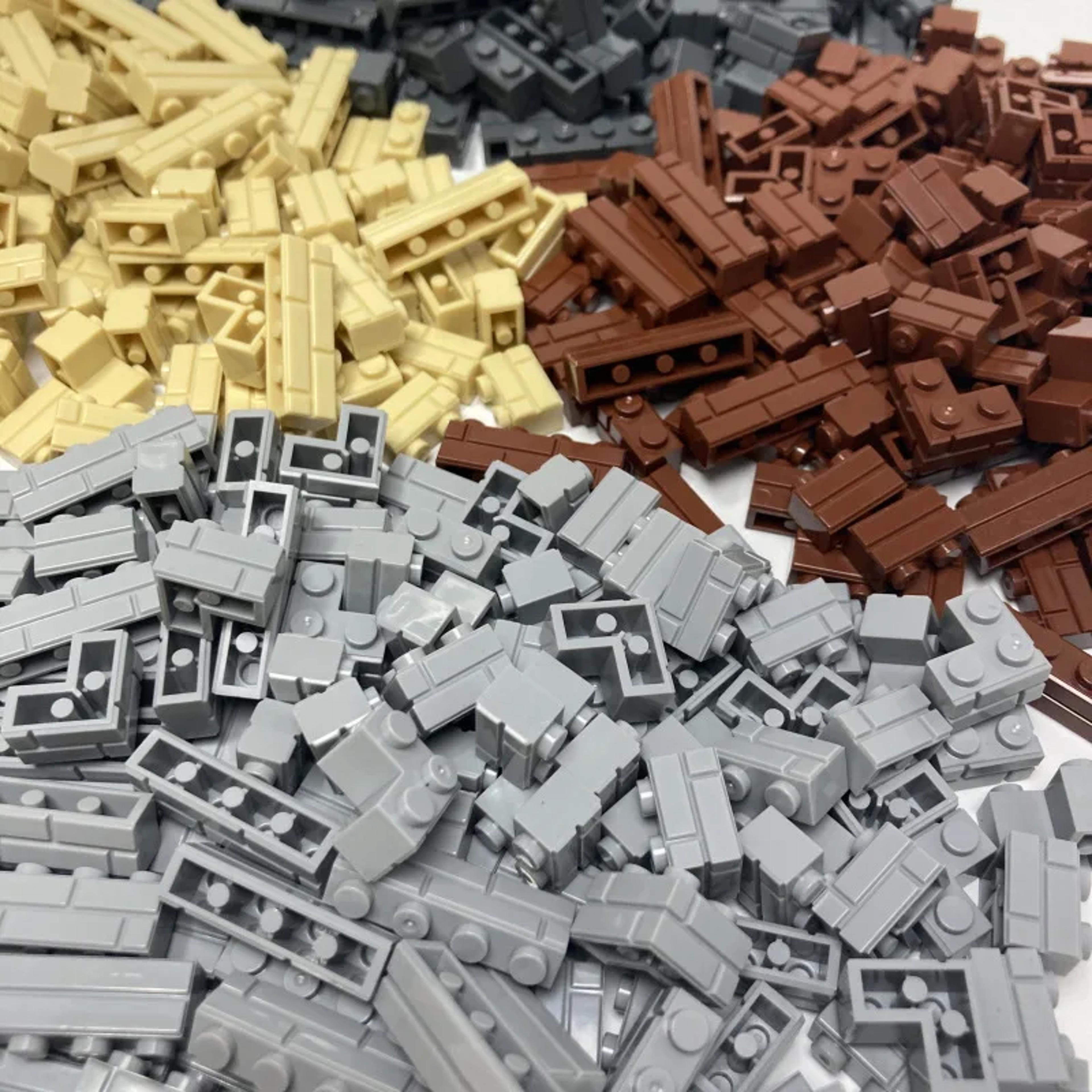 building block simulation city wall brick construction set for kids