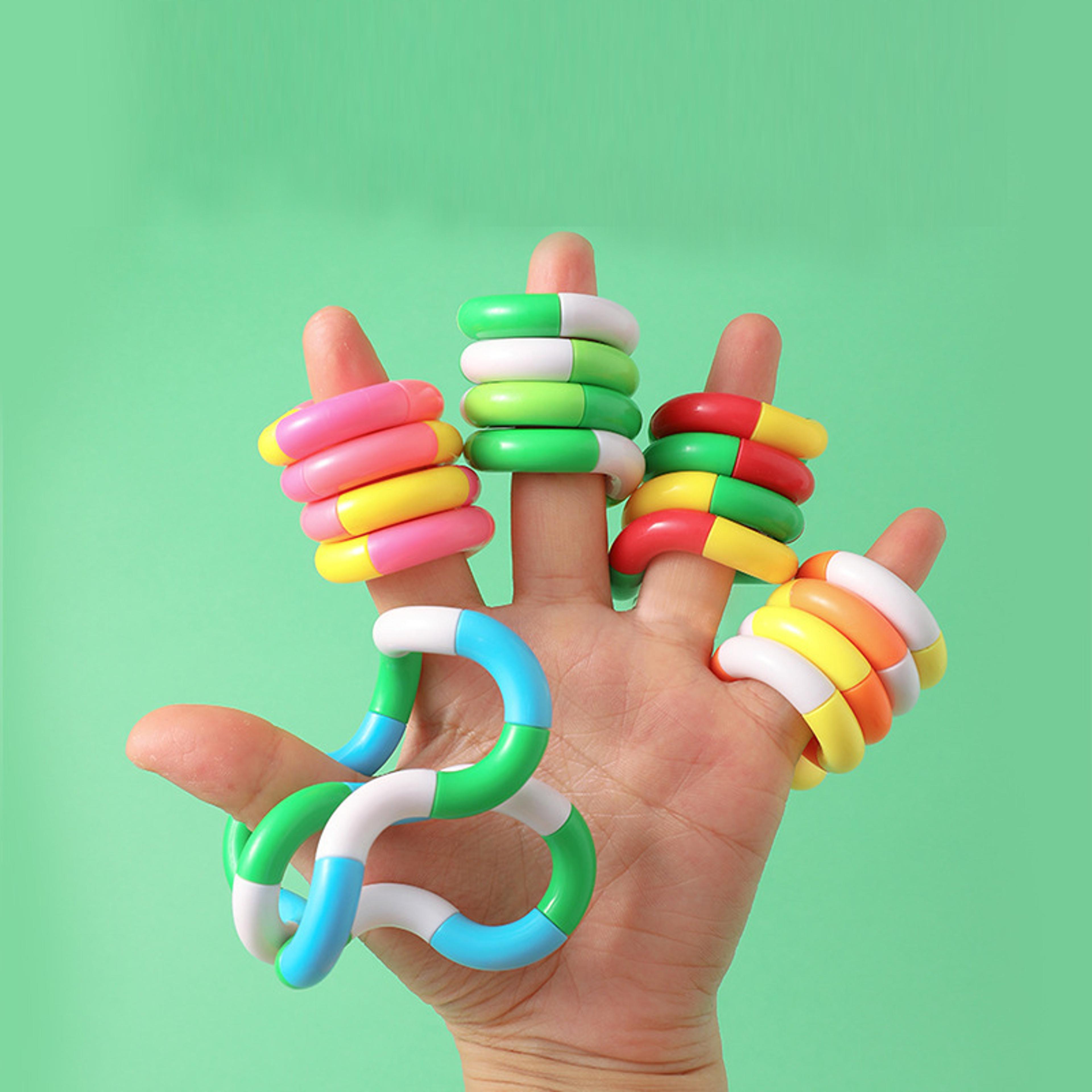 fun twist music puzzle toy for kids & adults - stress relief & educational rope knot deformation toy