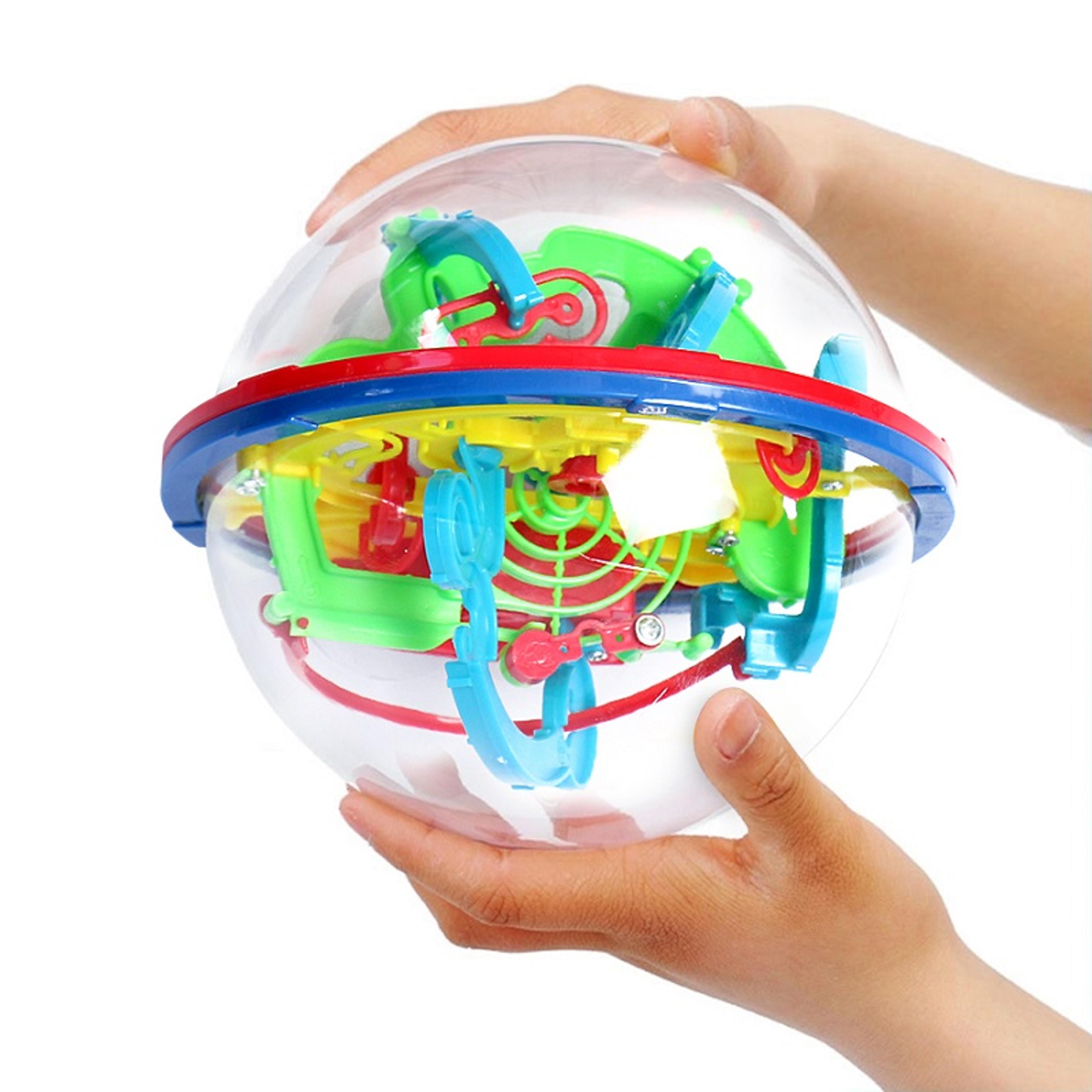 maze ball mini magic puzzle - fun brain teaser labyrinth game for kids & adults