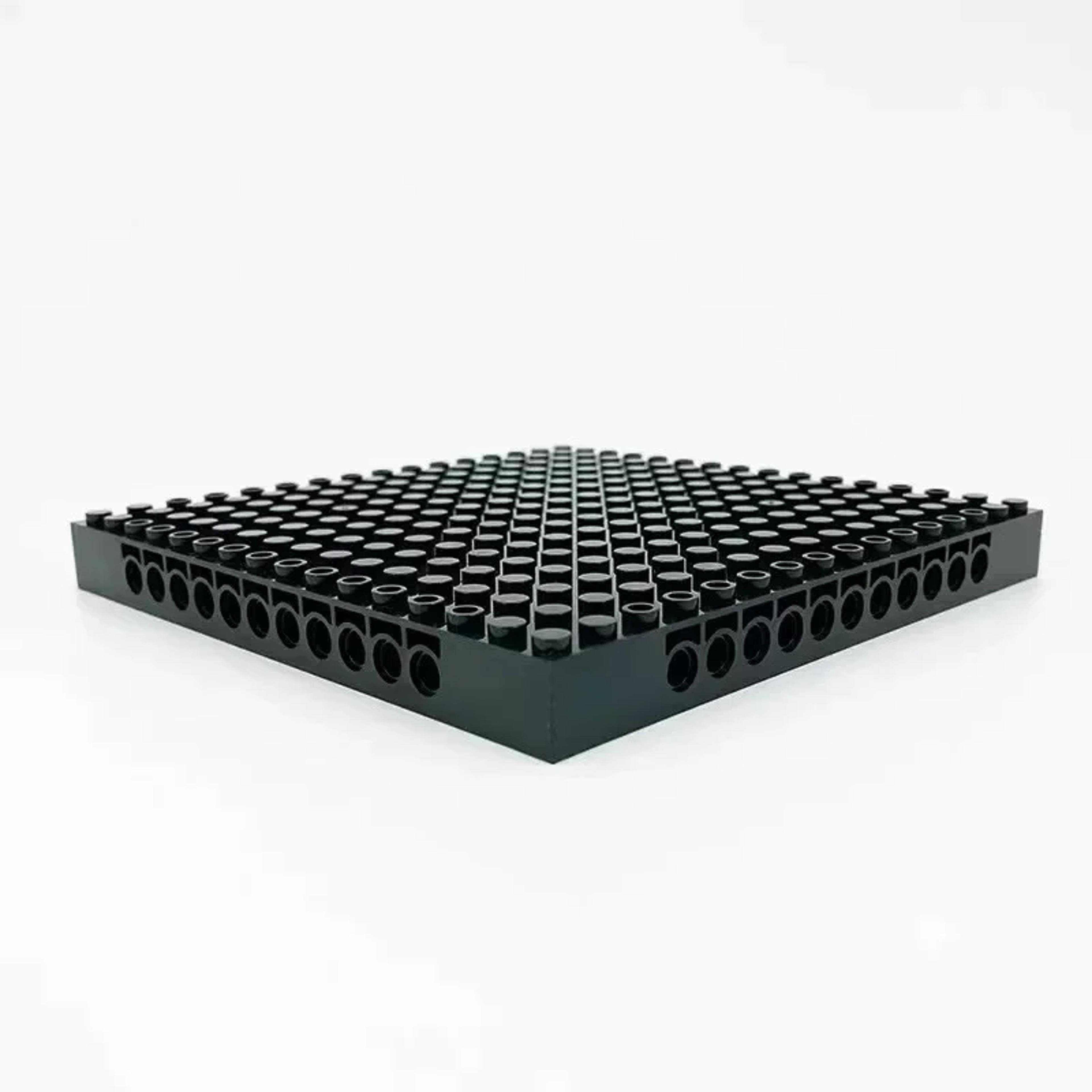 dots baseplate splice brick - diy moc connect module for building