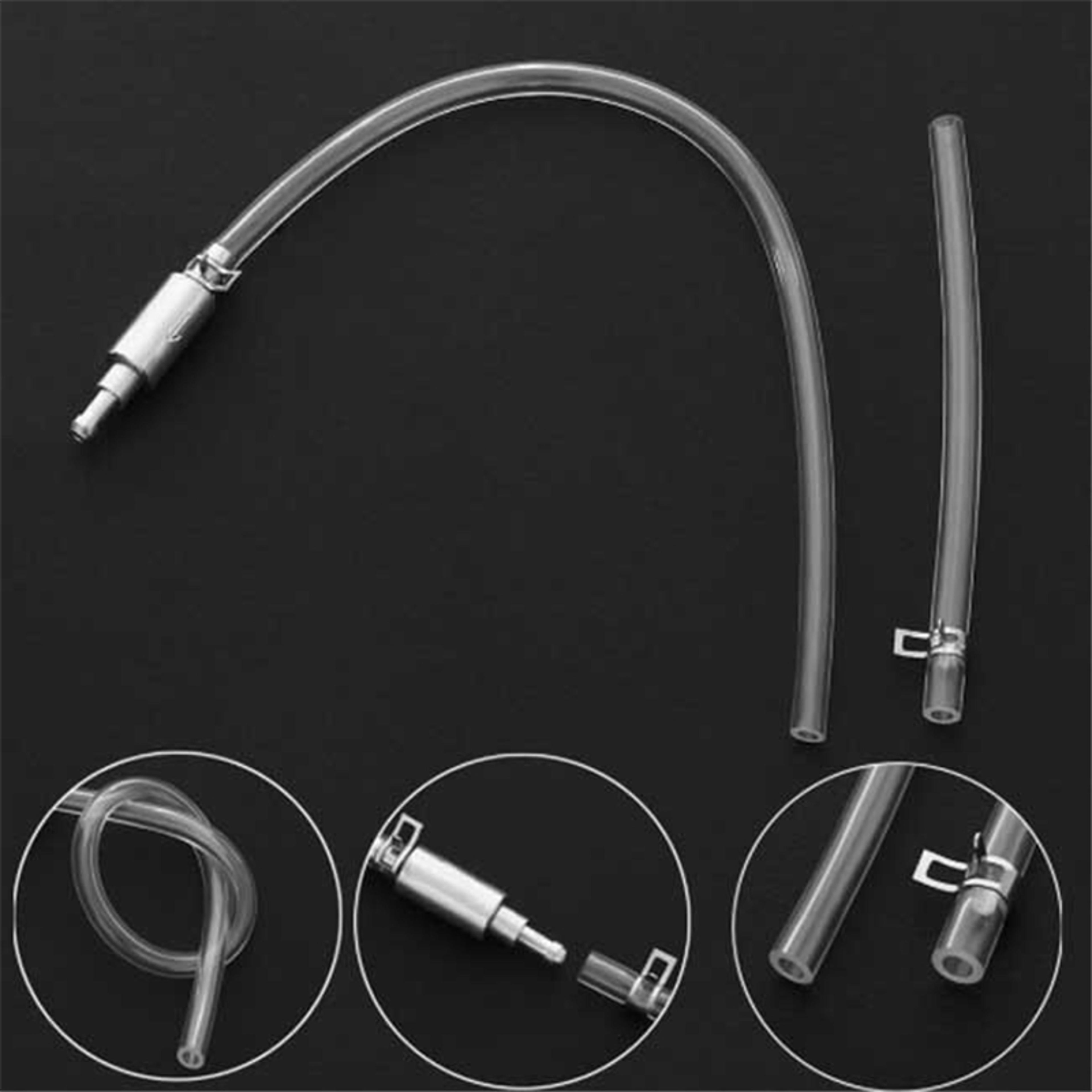 brake fluid bleeder hose kit with one-way check valve for vehicle and motorcycle brake systems
