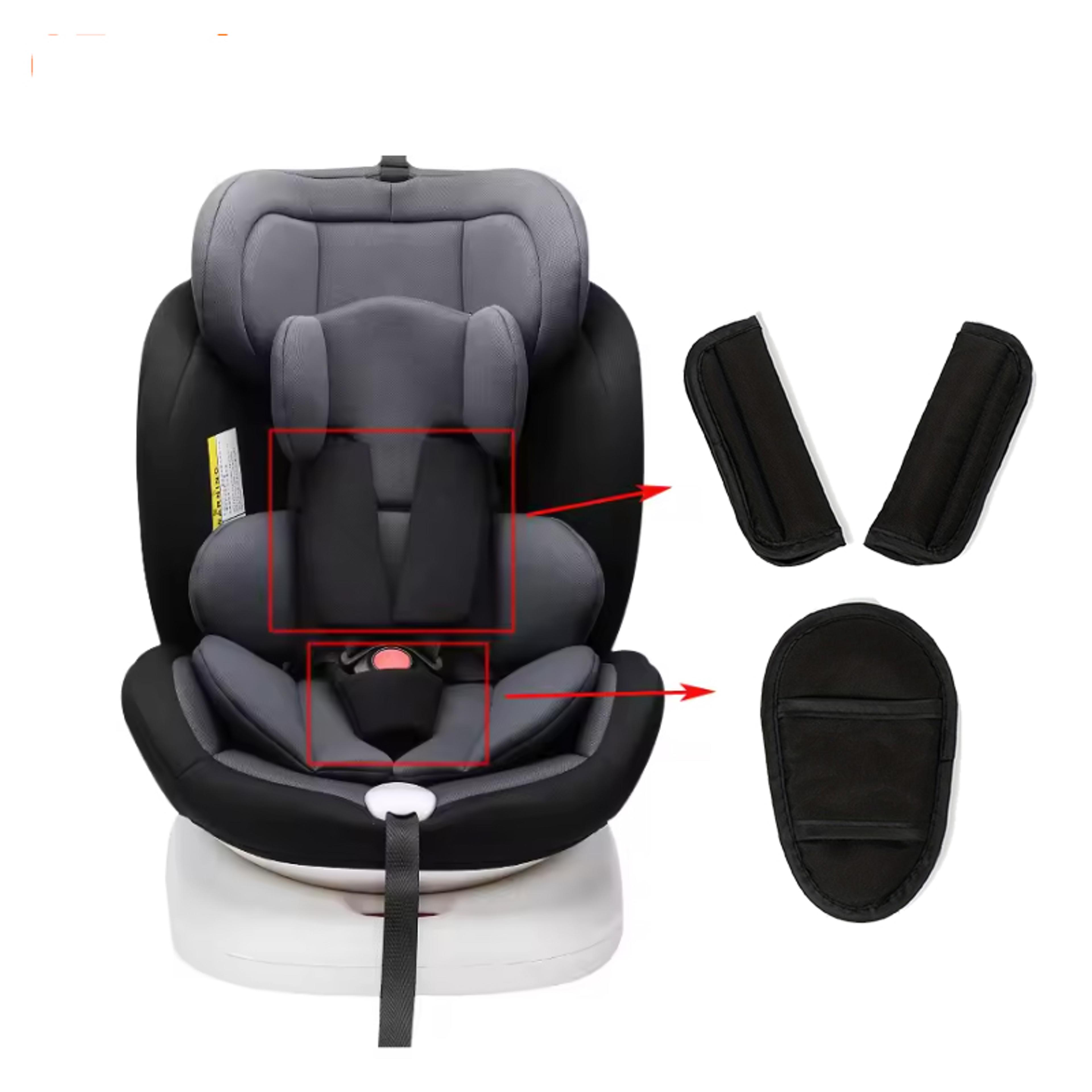 universal baby safety car seat belt cushion shoulder pad – soft strap vehicle cover protector for infants and toddlers