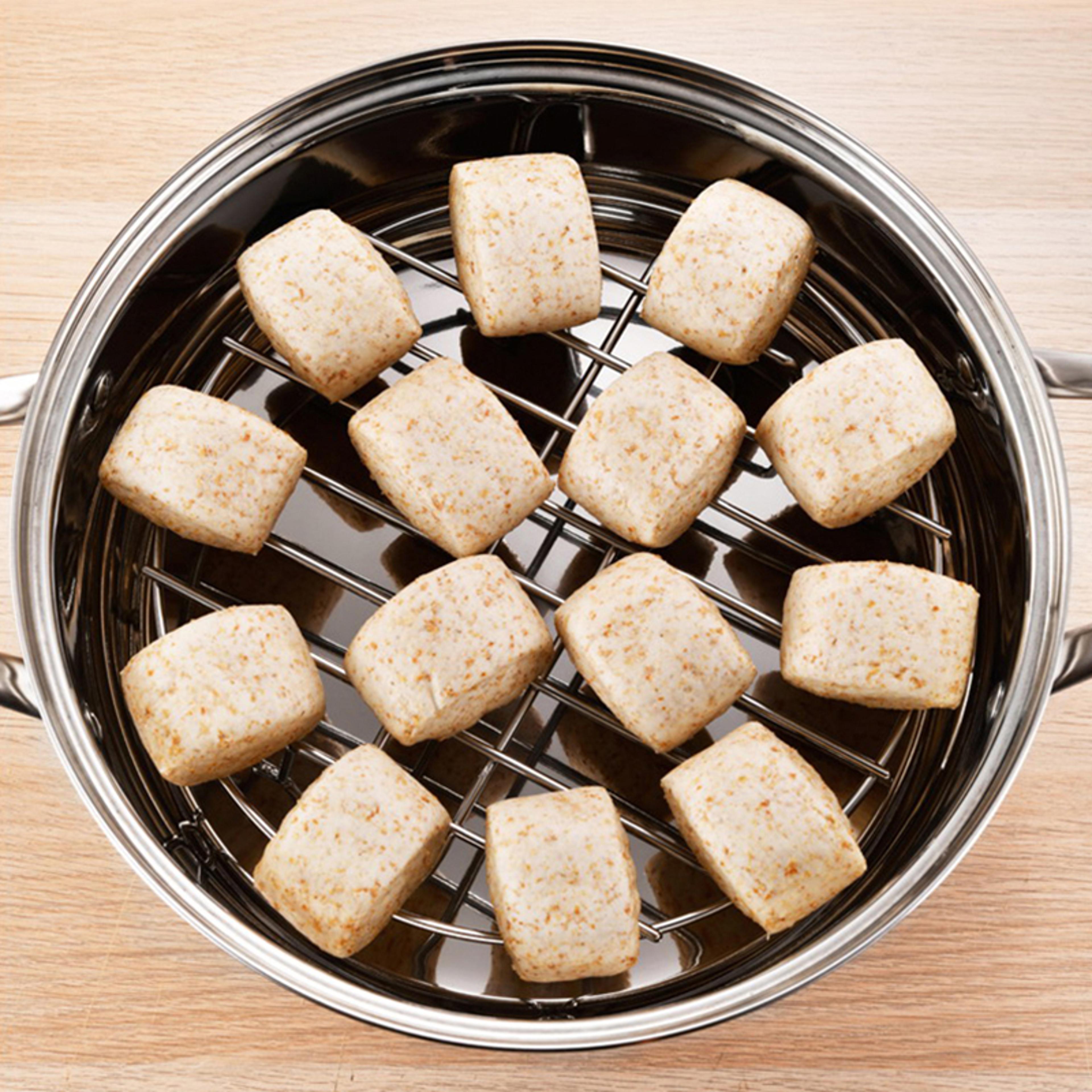 stainless steel steamer rack for cooking & baking – versatile kitchen pot stand