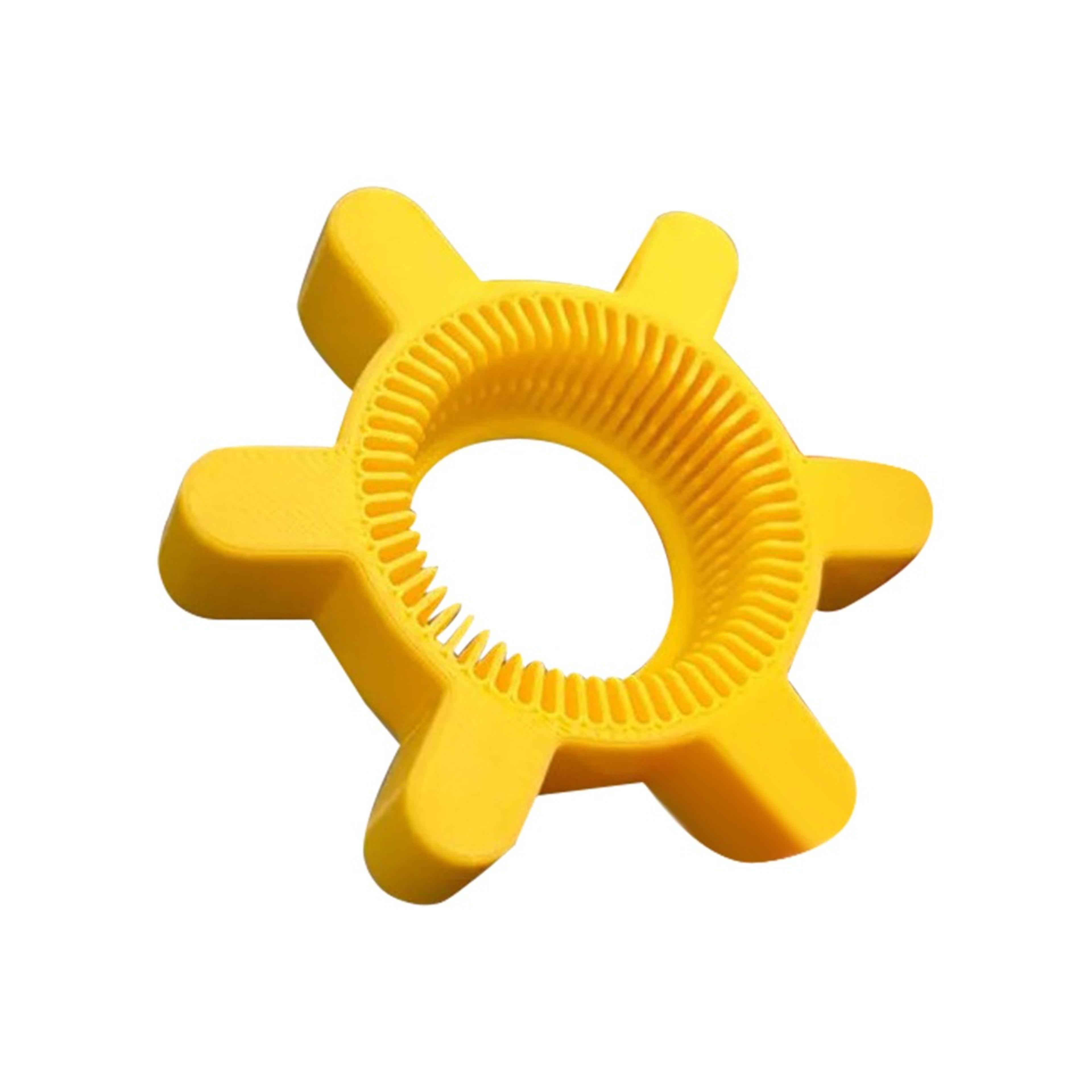 multi-function rotary bottle cap opener – yellow plastic kitchen tool for effortless opening