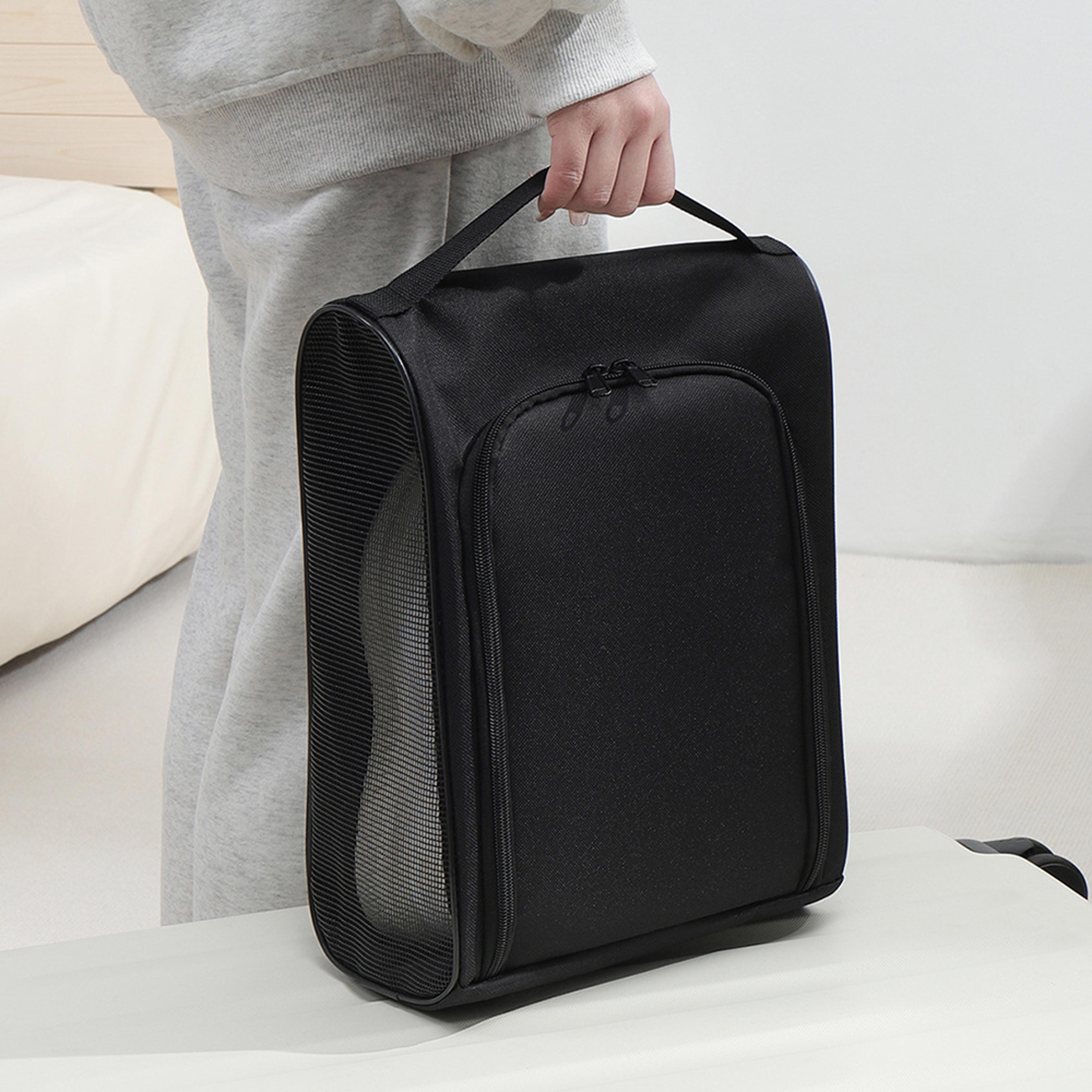 portable oxford cloth travel shoe storage bag – basketball, football, and slipper organizer for business travel