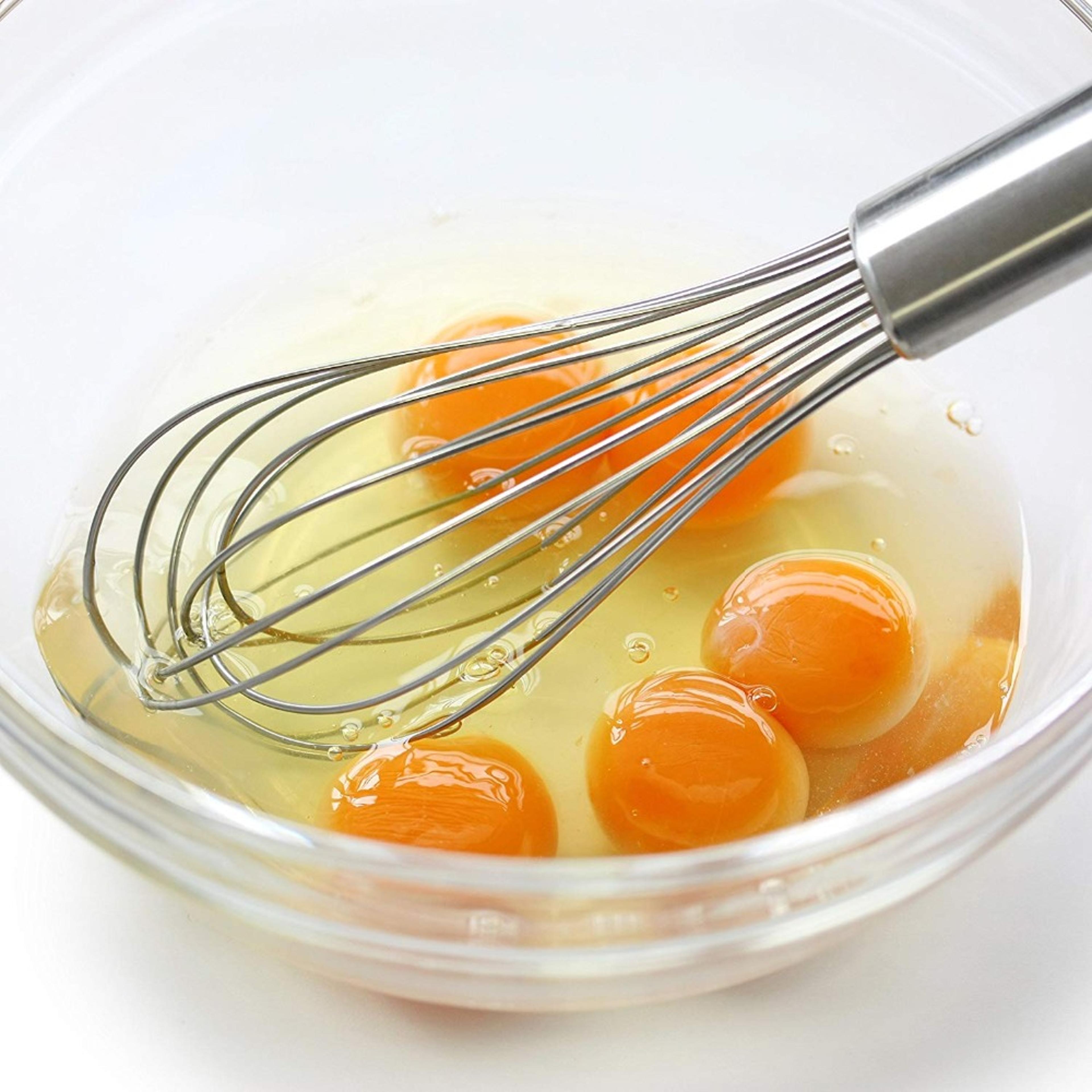 stainless steel balloon egg whisk – versatile kitchen mixing tool for eggs, milk, and more