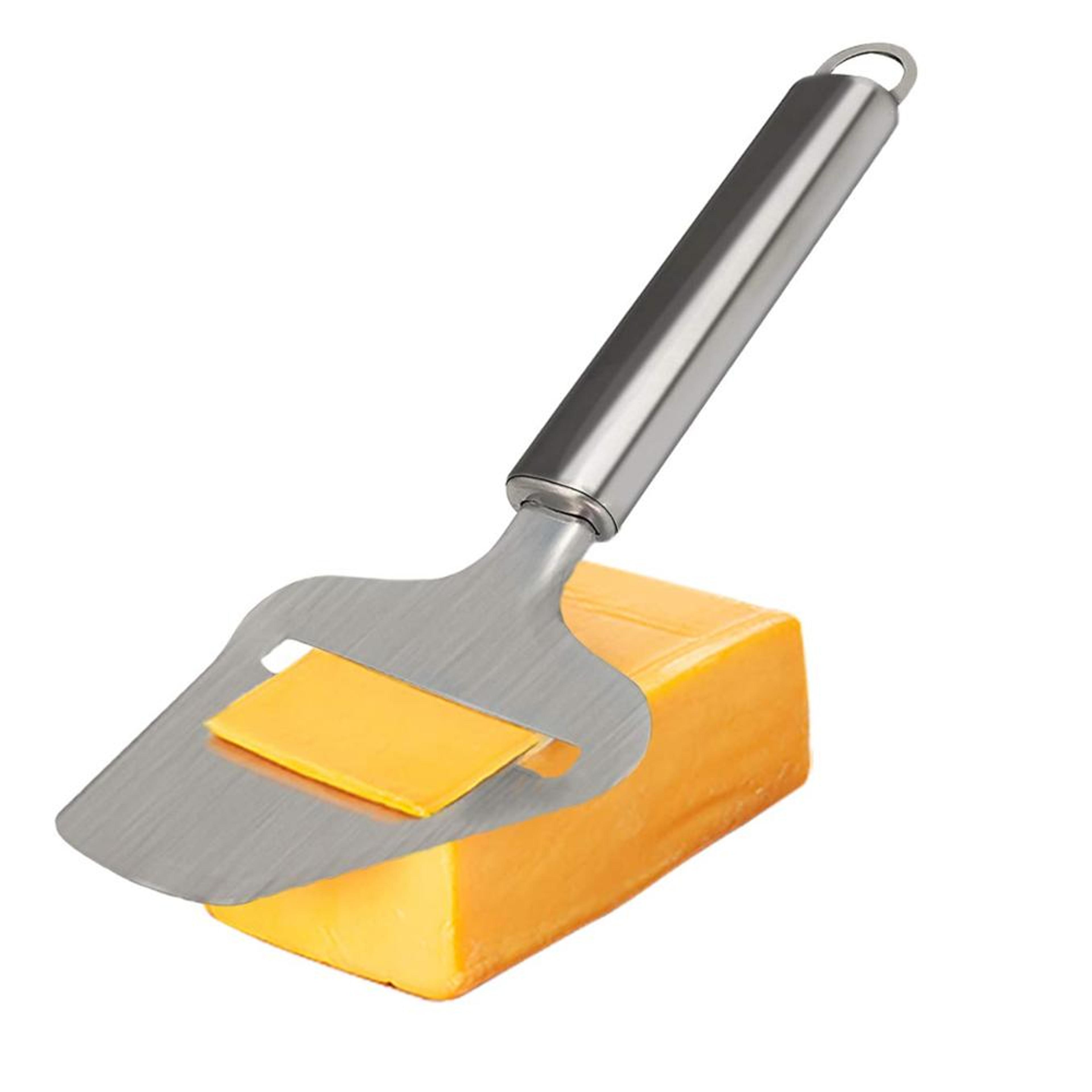 stainless steel cheese slicer heavy duty cheese cutter non stick cheese plane knife