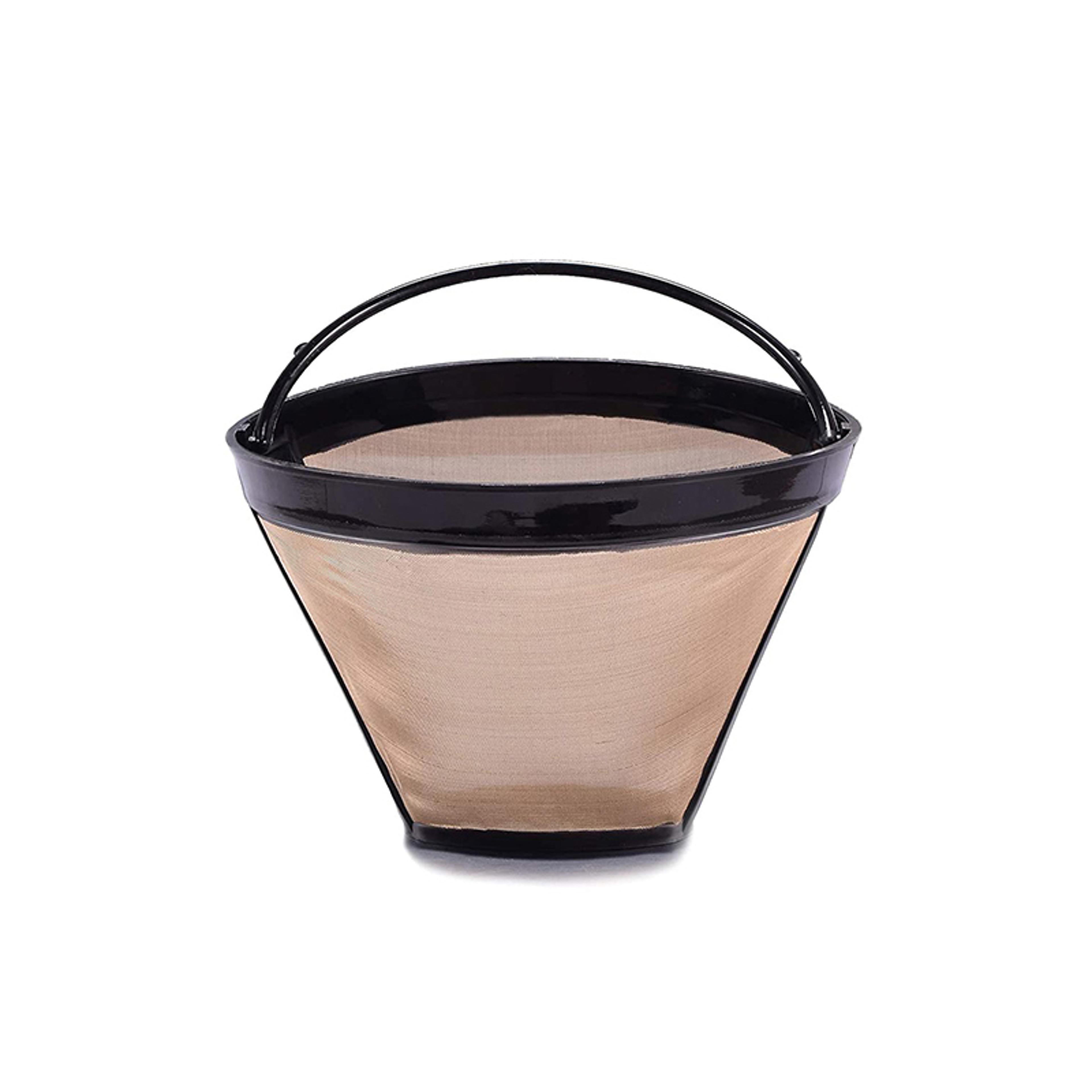 reusable coffee filter for ninja coffee bar brewer – permanent basket filter, eco-friendly, stainless steel, and pp