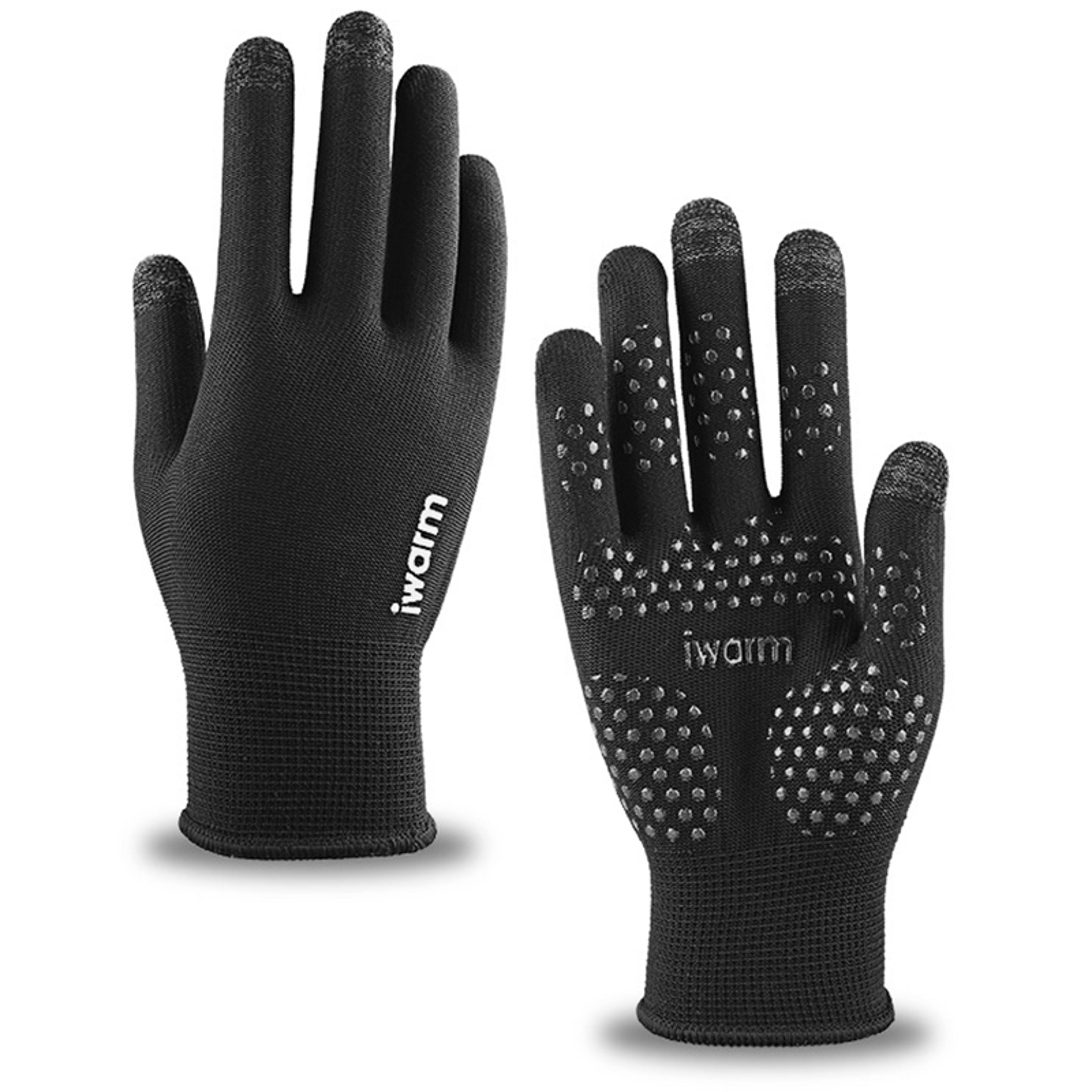full finger touch screen gloves for cycling, running, and outdoor sports – fleece lined for men and women
