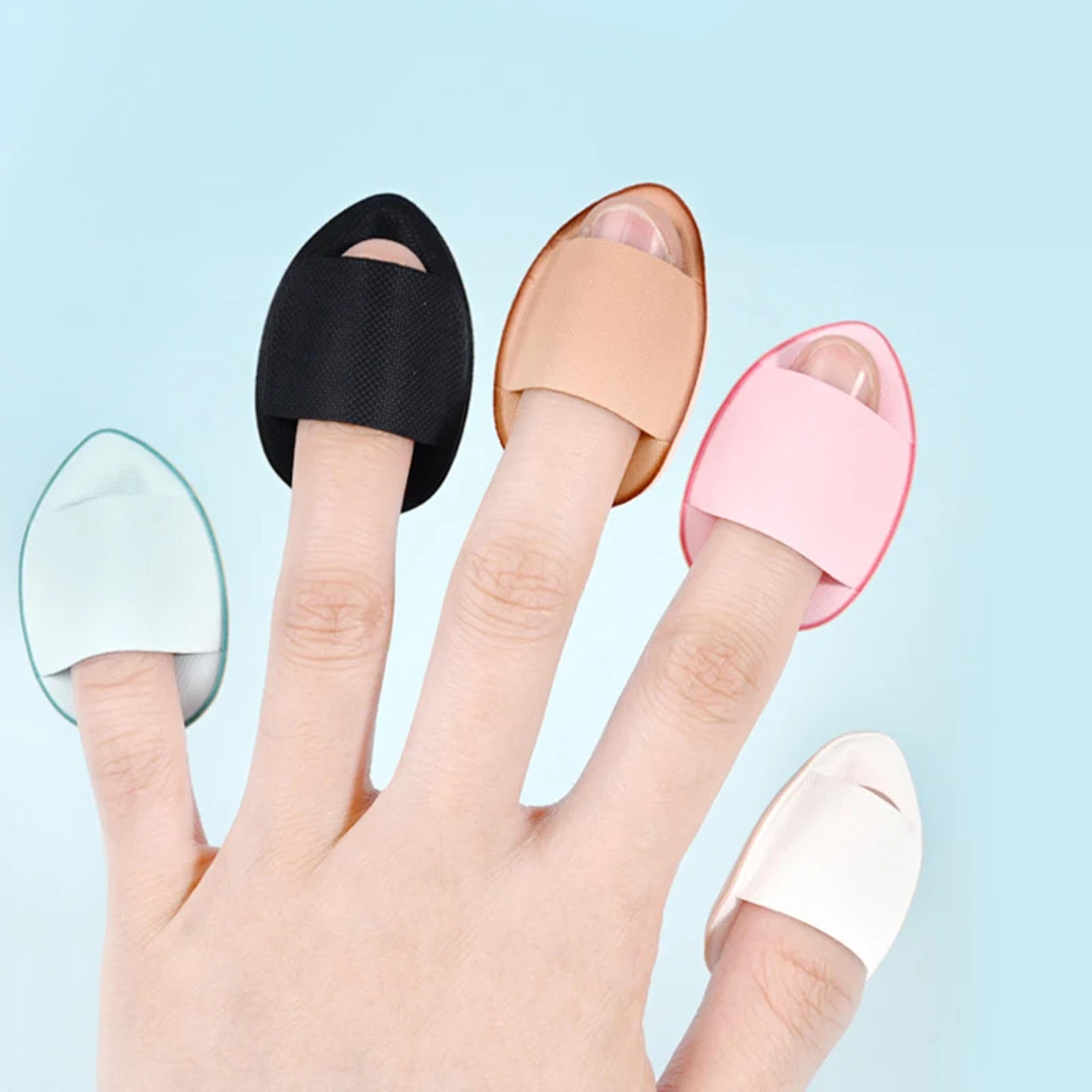 mini finger puff foundation applicator for bb cream & concealer