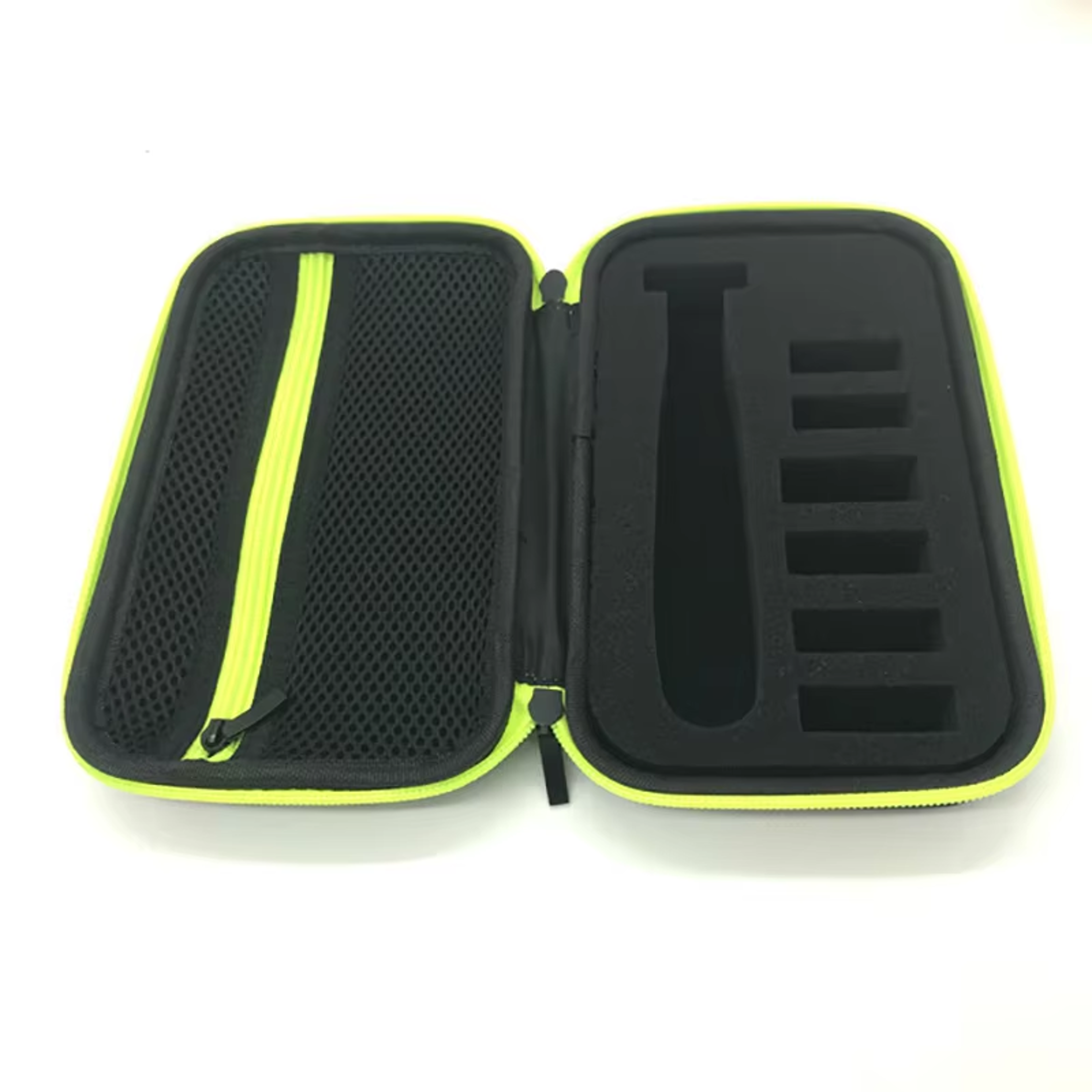 hard case for one blade shaver - compact travel storage bag with mesh pocket & zipper closure