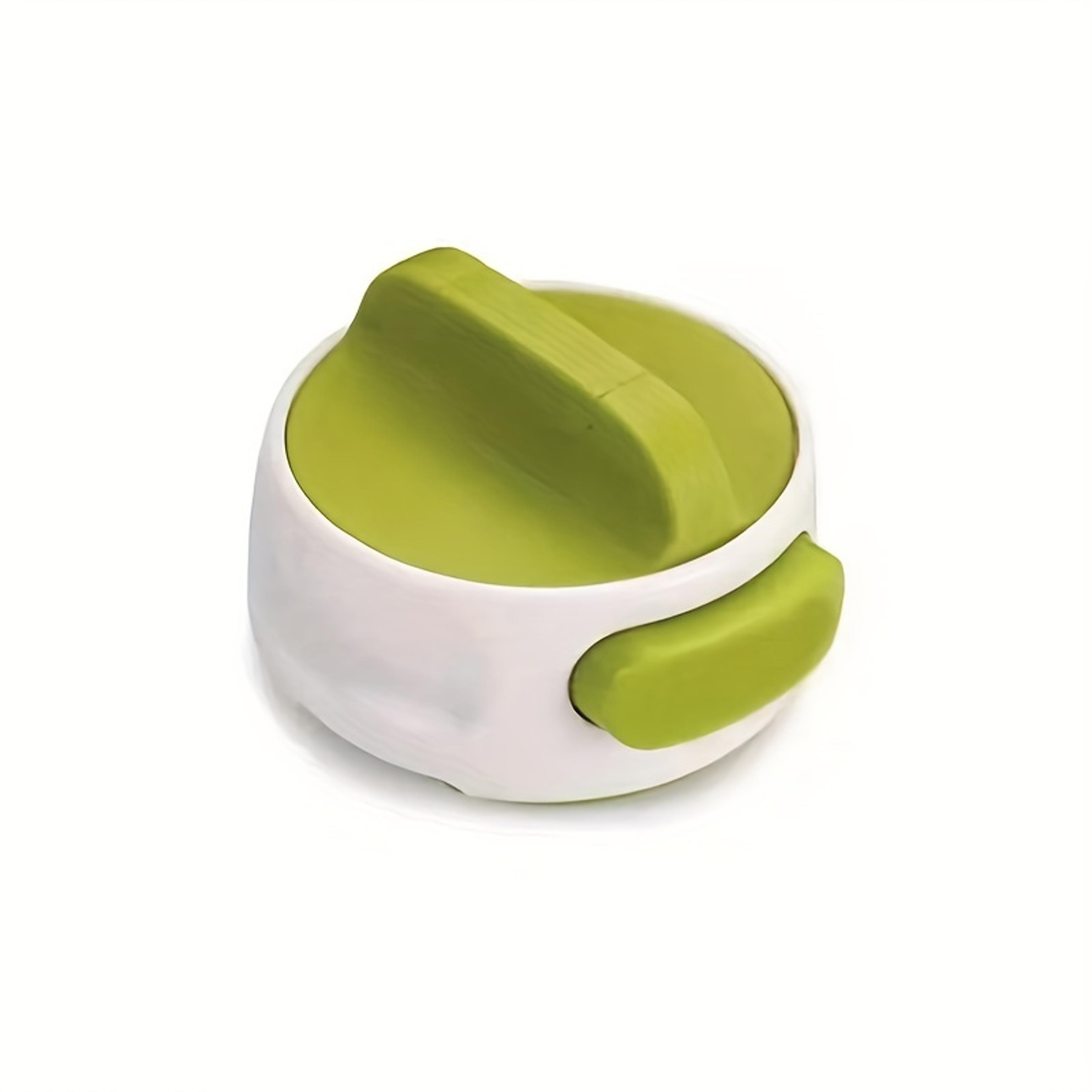 adjustable manual can opener with anti-slip handle – easy twist jar lid remover for weak hands