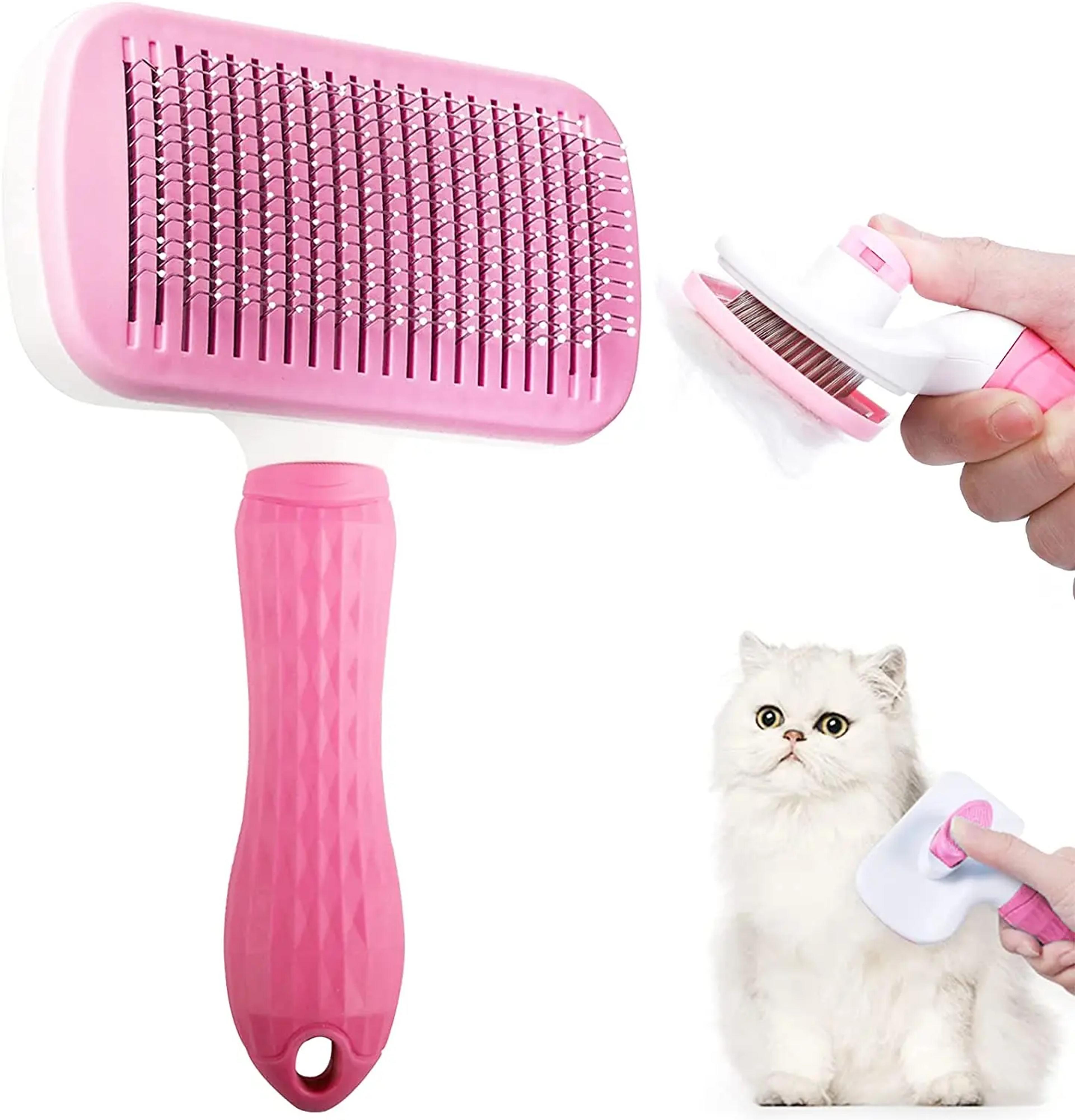 premium dog hair remover brush for cats & dogs