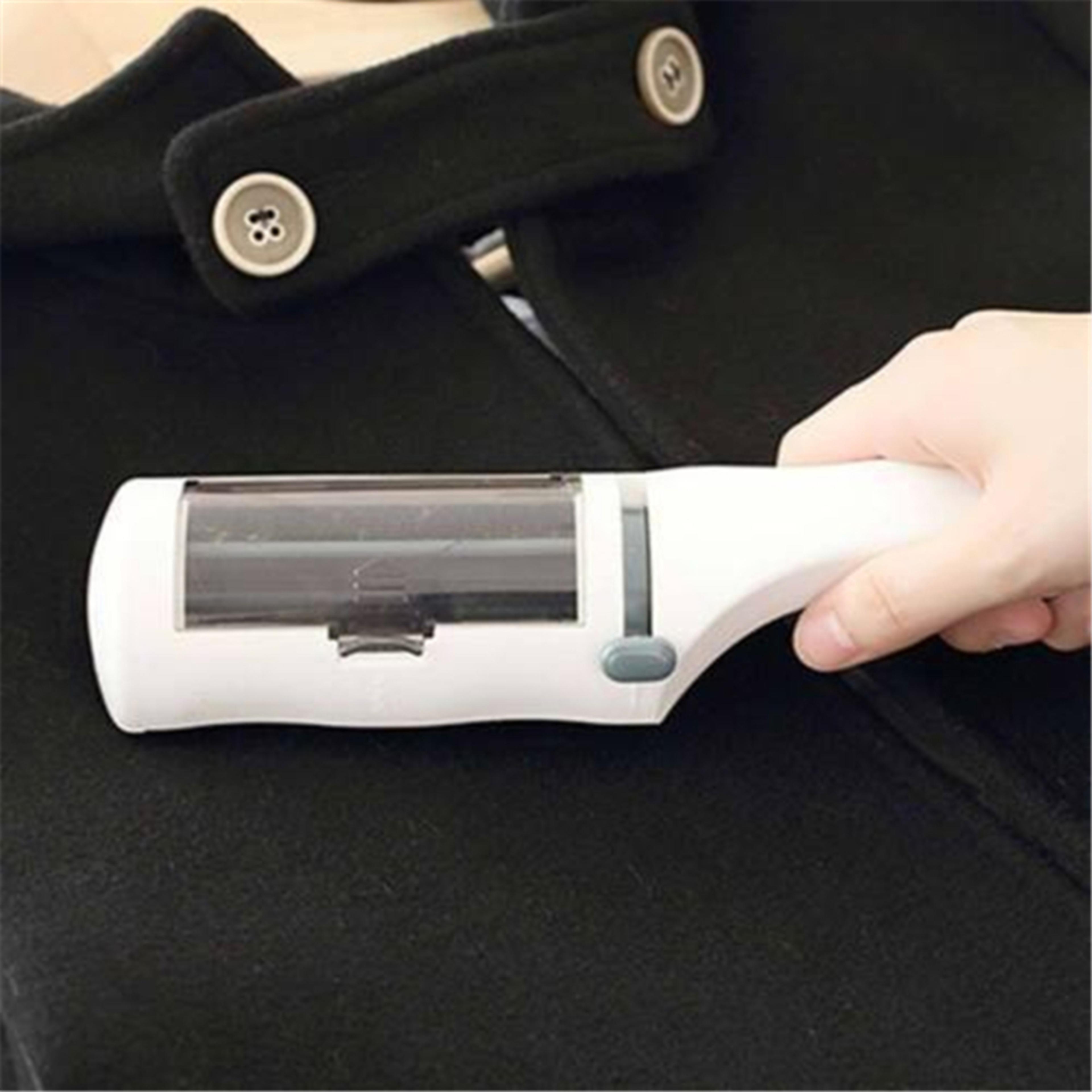 electrostatic pet hair remover brush for clothes & furniture portable dust & lint cleaner for home, office & travel