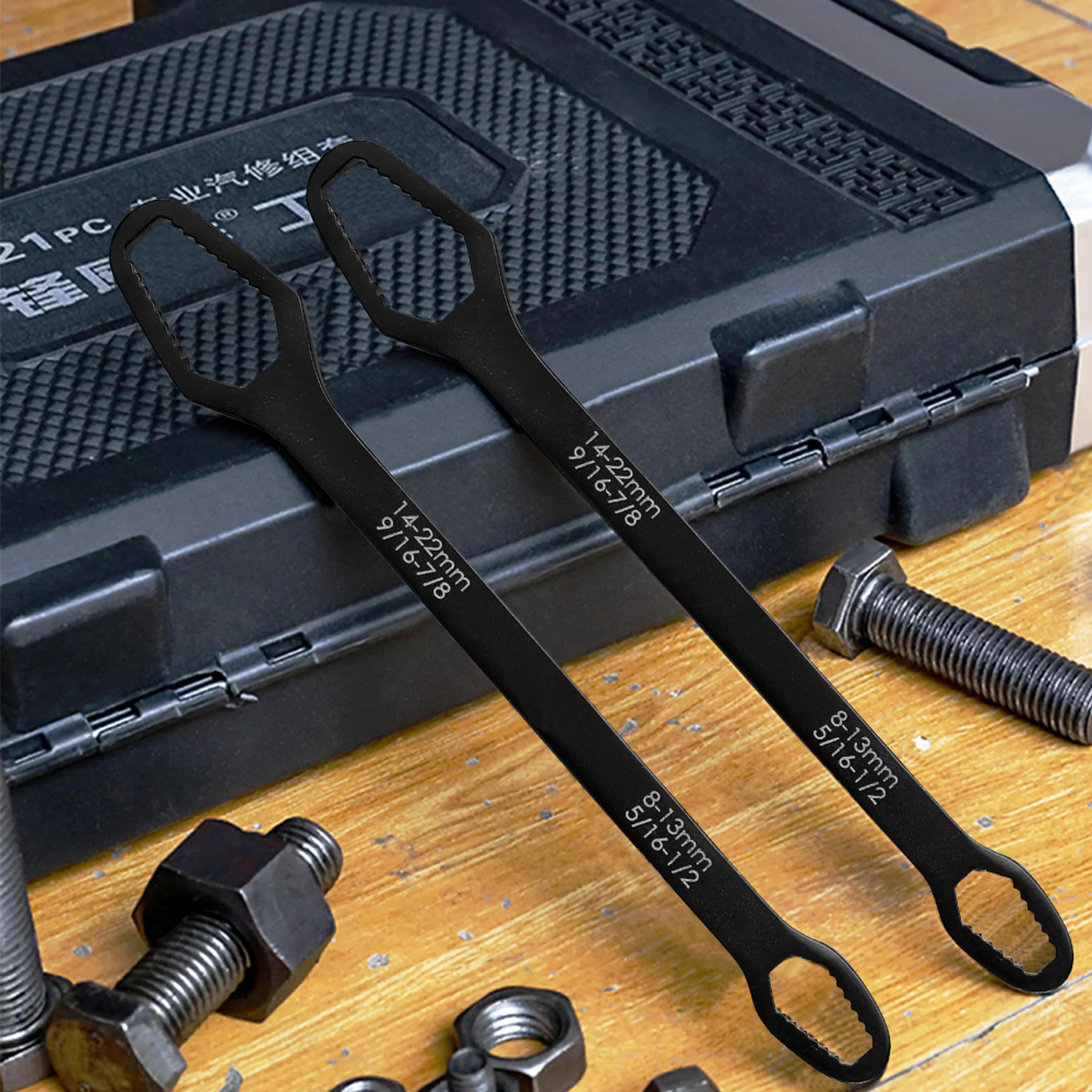 universal torx wrench self tightening adjustable double head torx spanner for factory and mechanical use