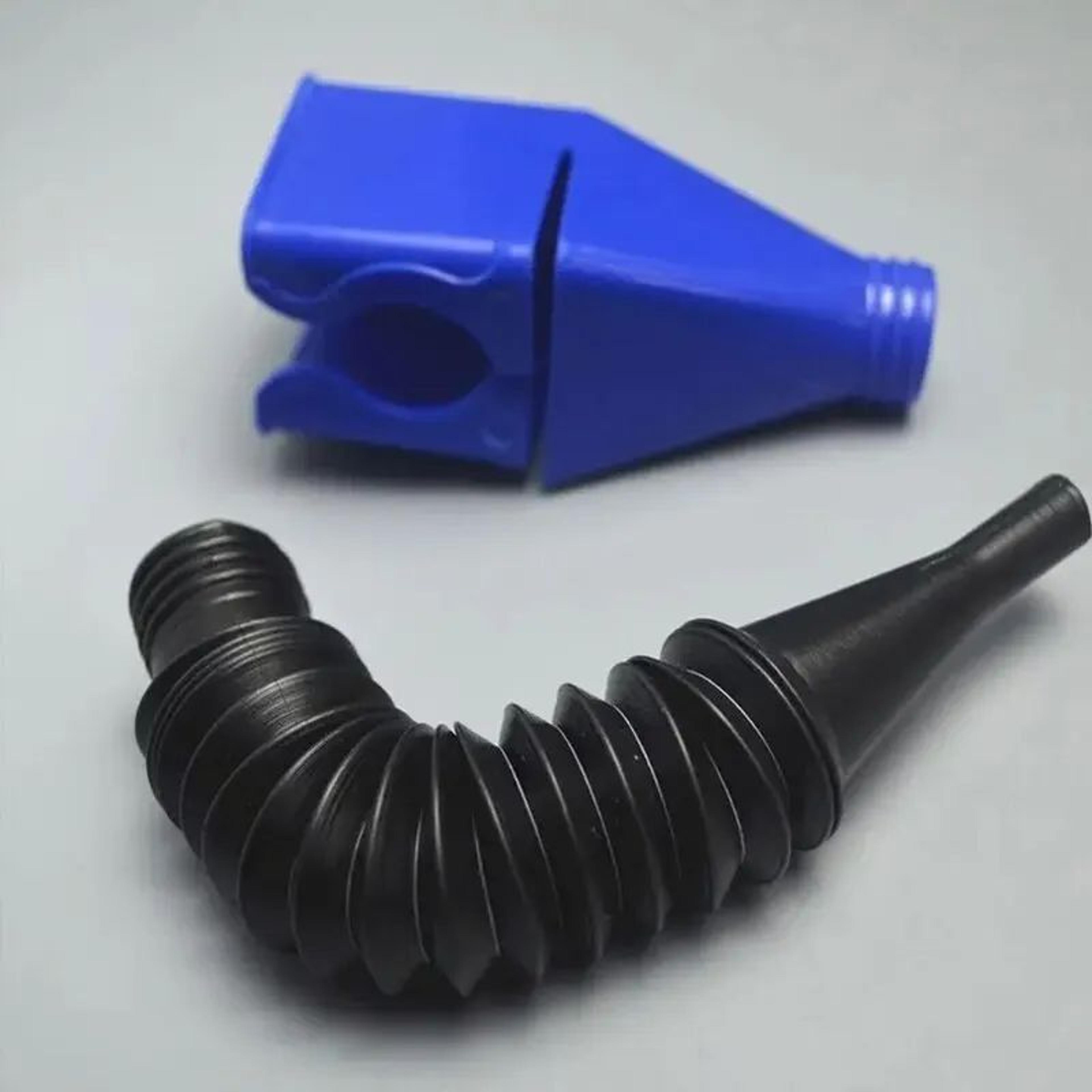 plastic car funnel for engine oil, motorcycle gasoline refueling, and oil change durable filter tool