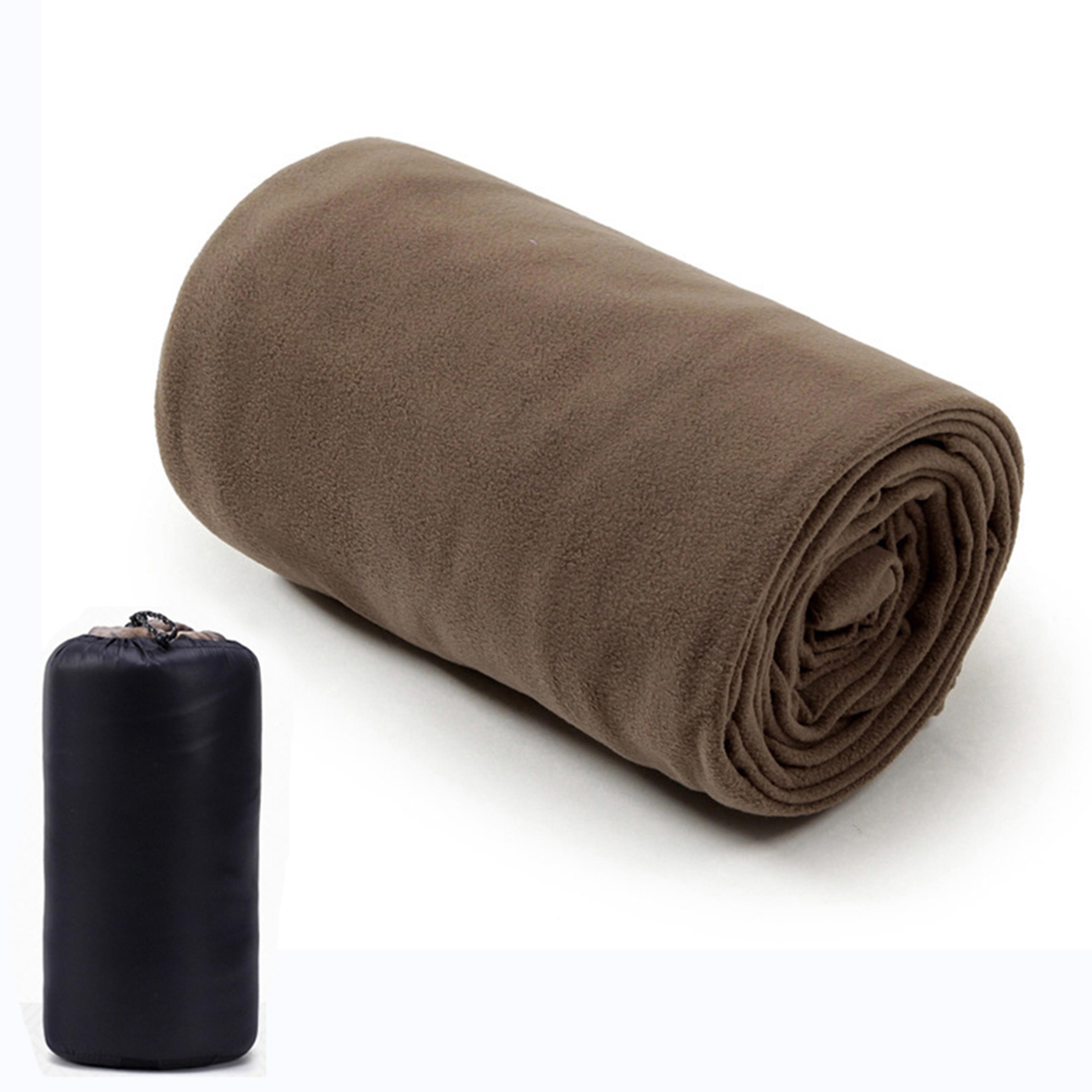 ultra light fleece sleeping bag liner for outdoor adventures