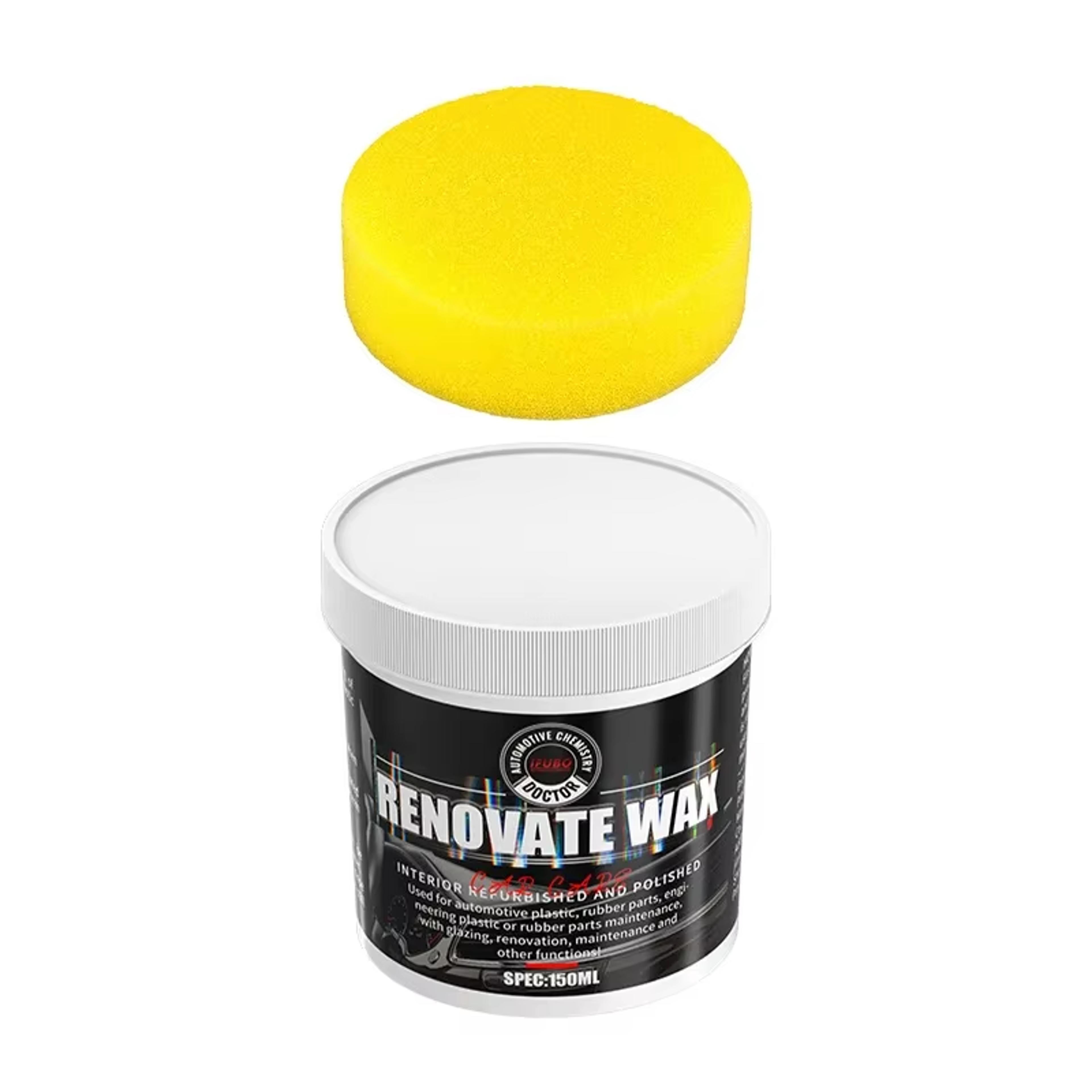 car bumper repair paste restores artificial leather & enhances black effect for car bumpers