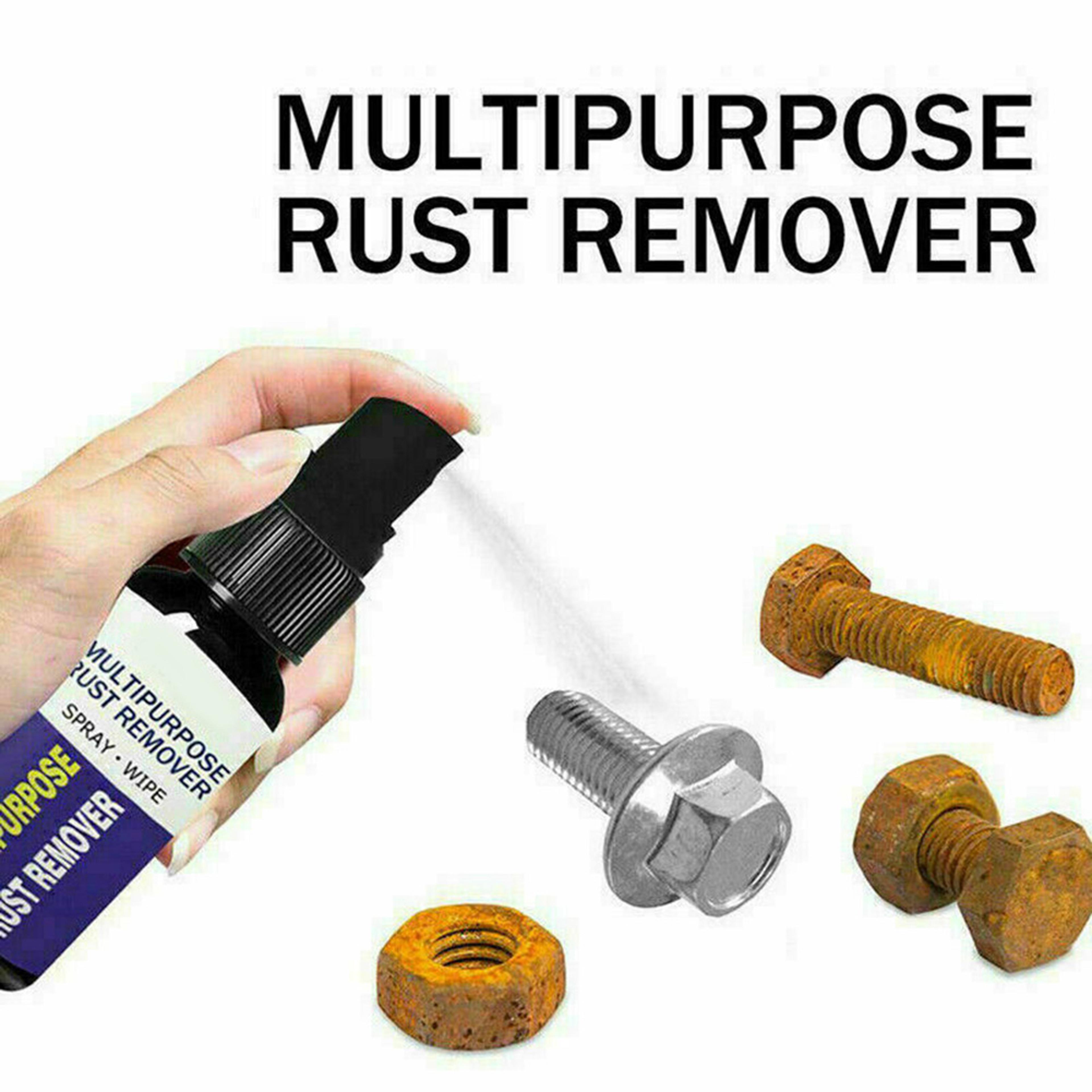 potent rust remover for cars, metal & chrome protection