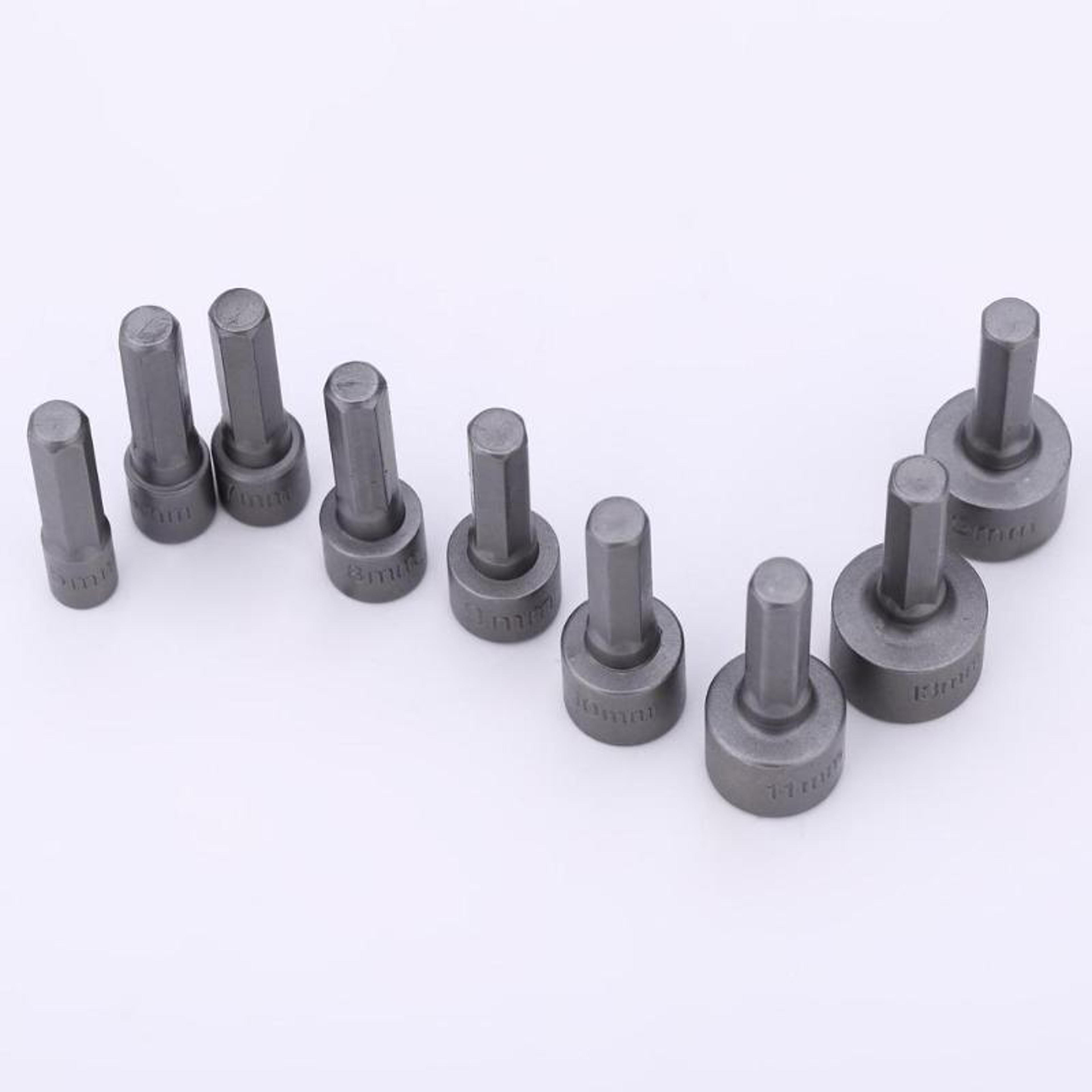 hex socket nut driver set premium screwdriver & wrench tool set for home & auto use