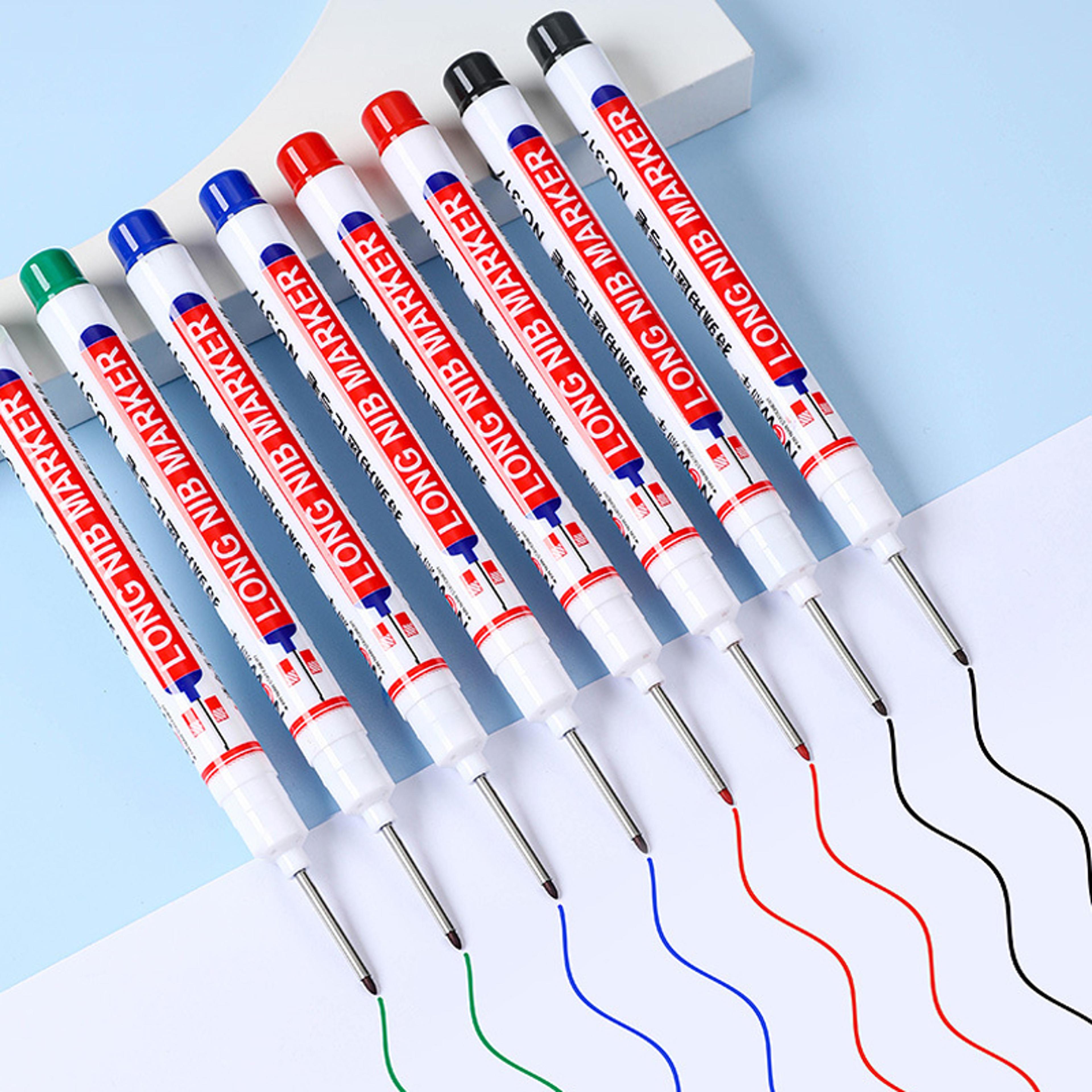 waterproof deep hole markers for metal & woodworking multi purpose perforating pen
