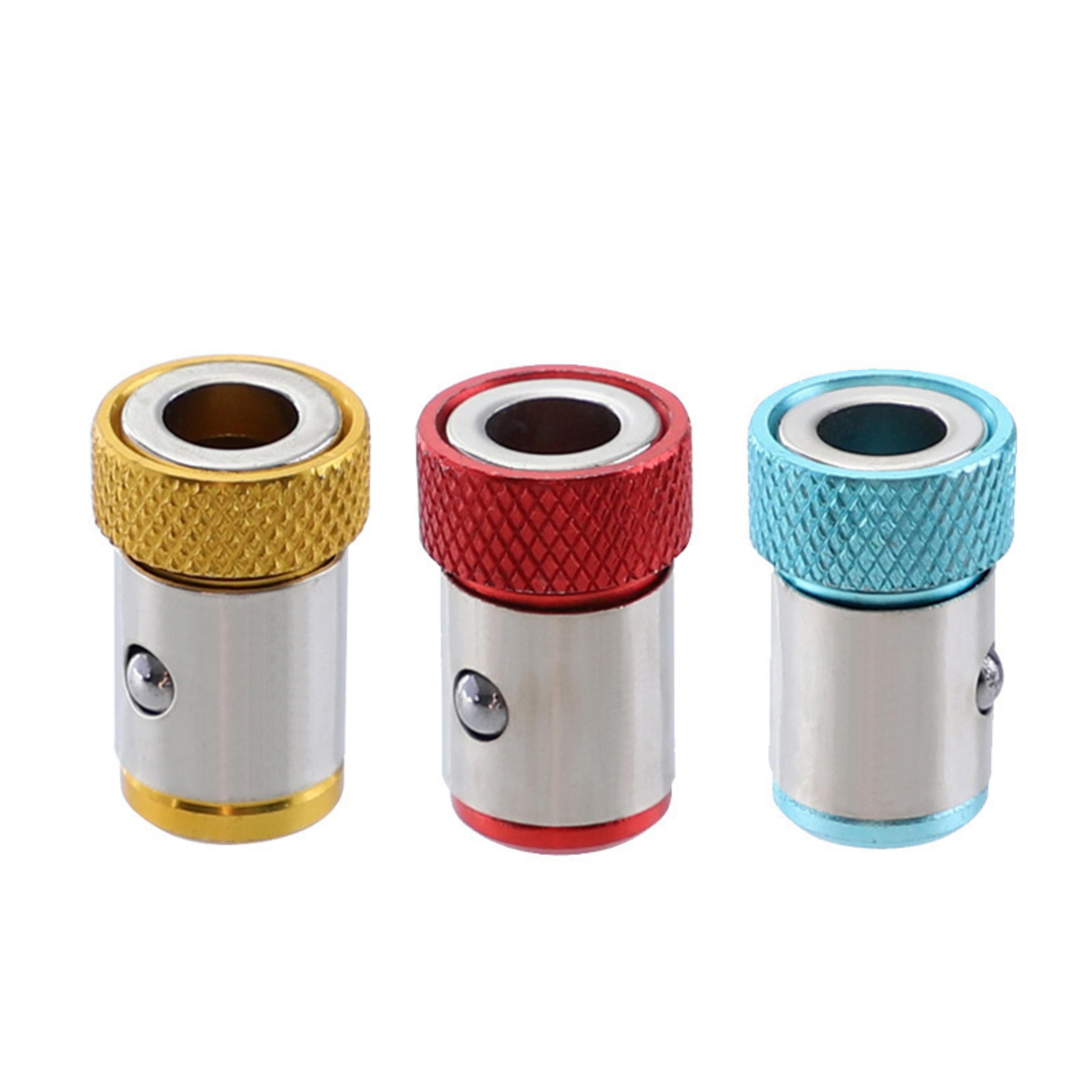 universal magnetic bit magnetizer ring for screwdriver bits strong grip alloy tool accessory
