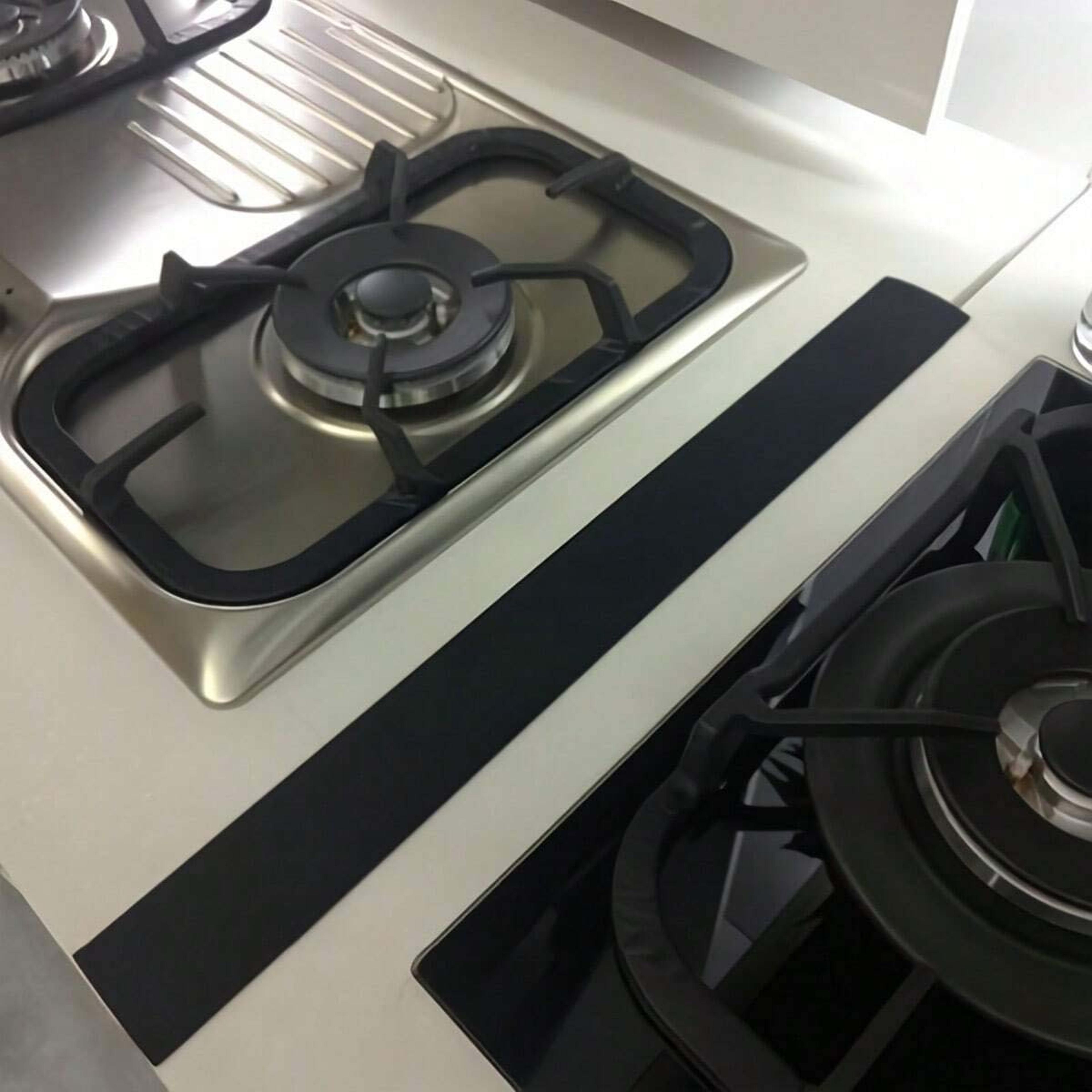 silicone gap sealing strip for kitchen gas stoves anti oil & anti stain silicone seal insert