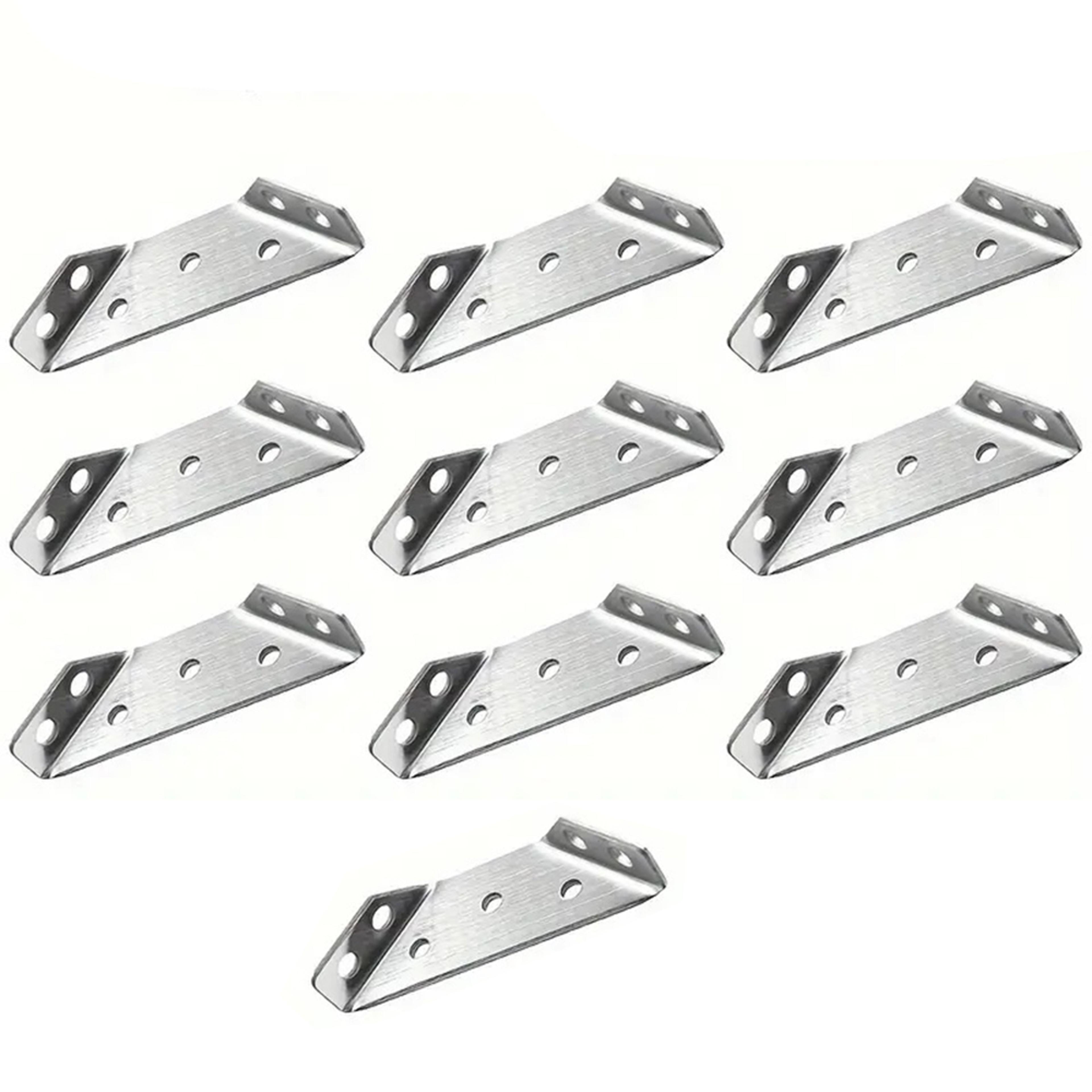 thickened stainless steel angle bracket heavy duty corner fixer for cabinets & furniture support