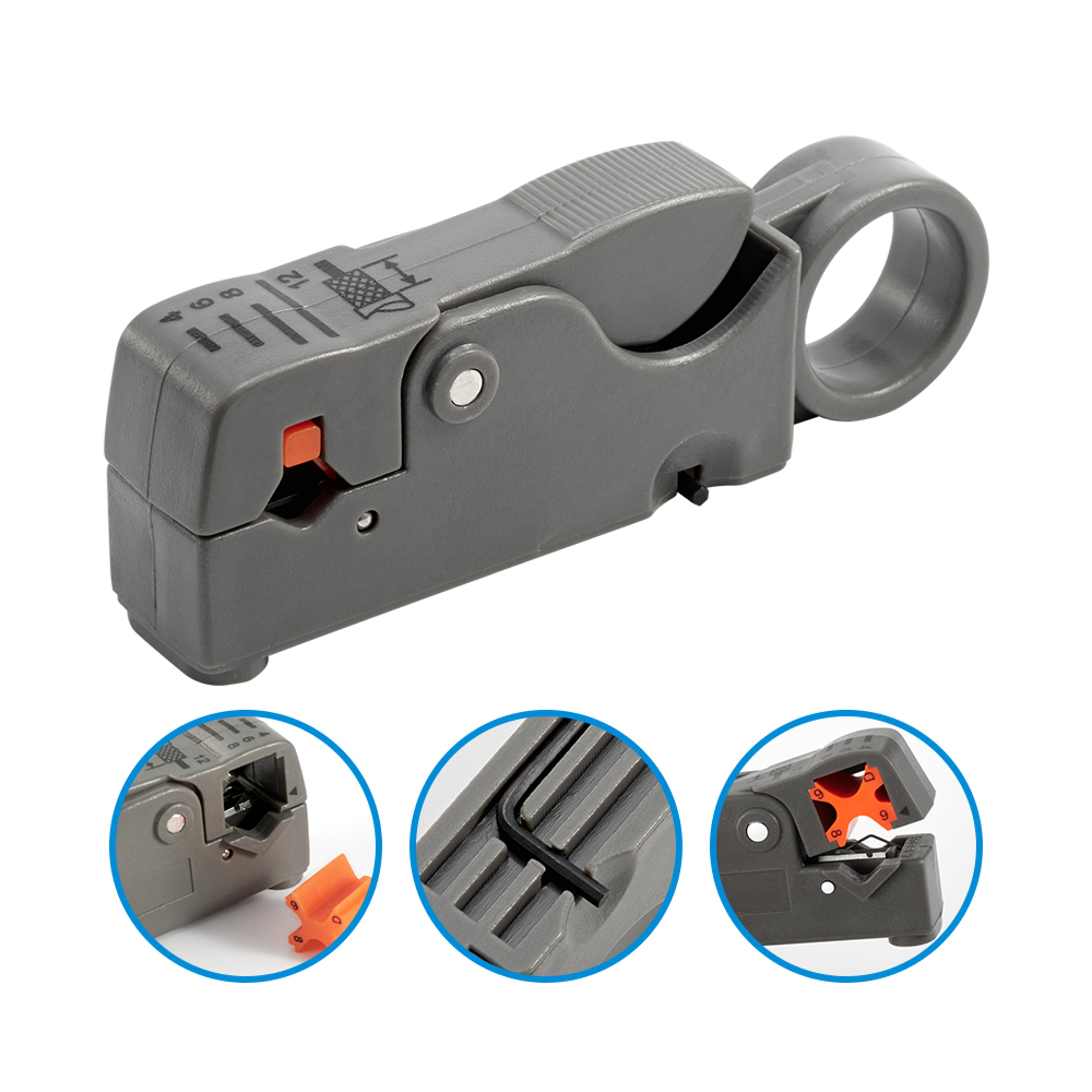 heavy duty stripping pliers stainless steel wire stripper tool with insulated handle for electrical work