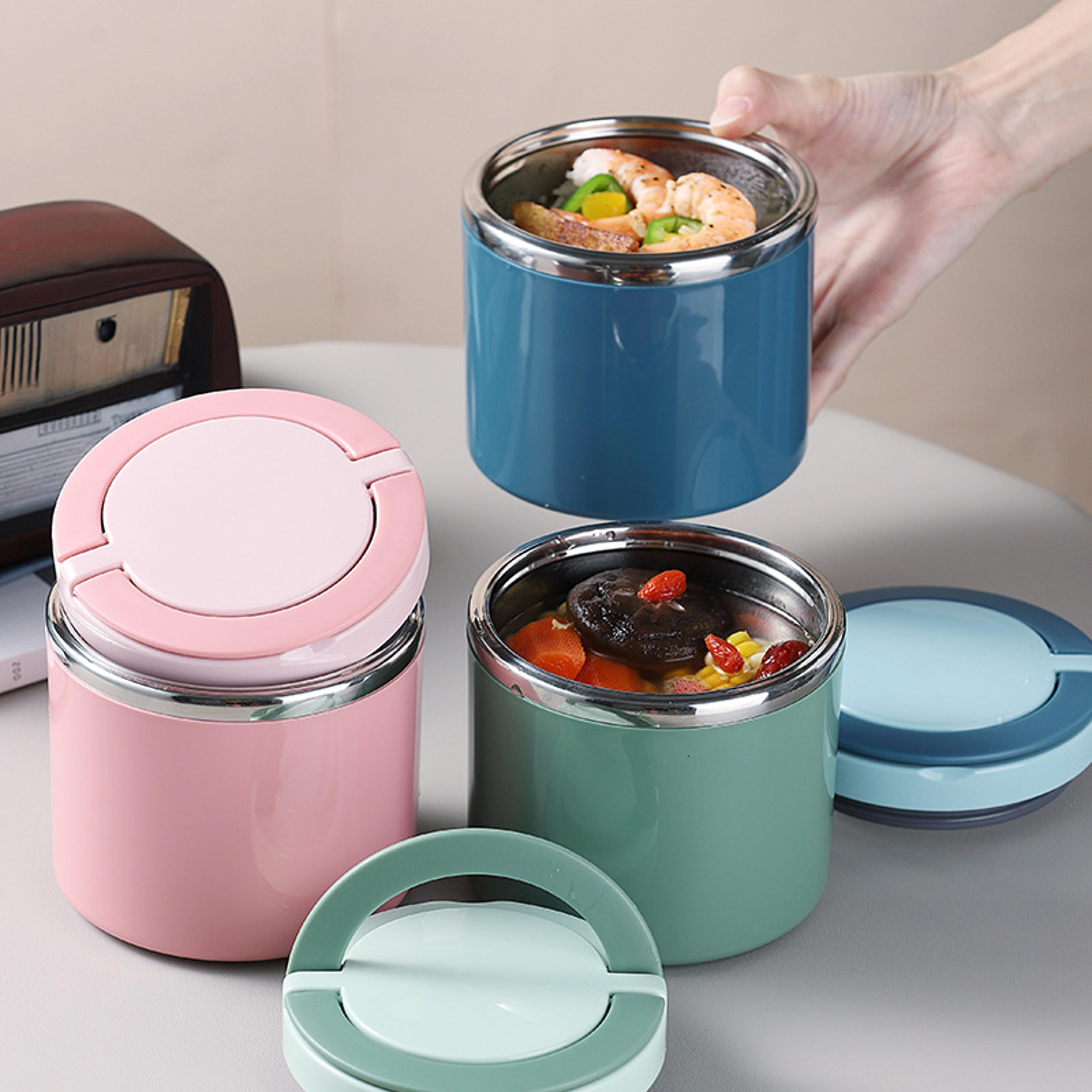 insulated food thermal jar stainless steel soup cup thermos for school children