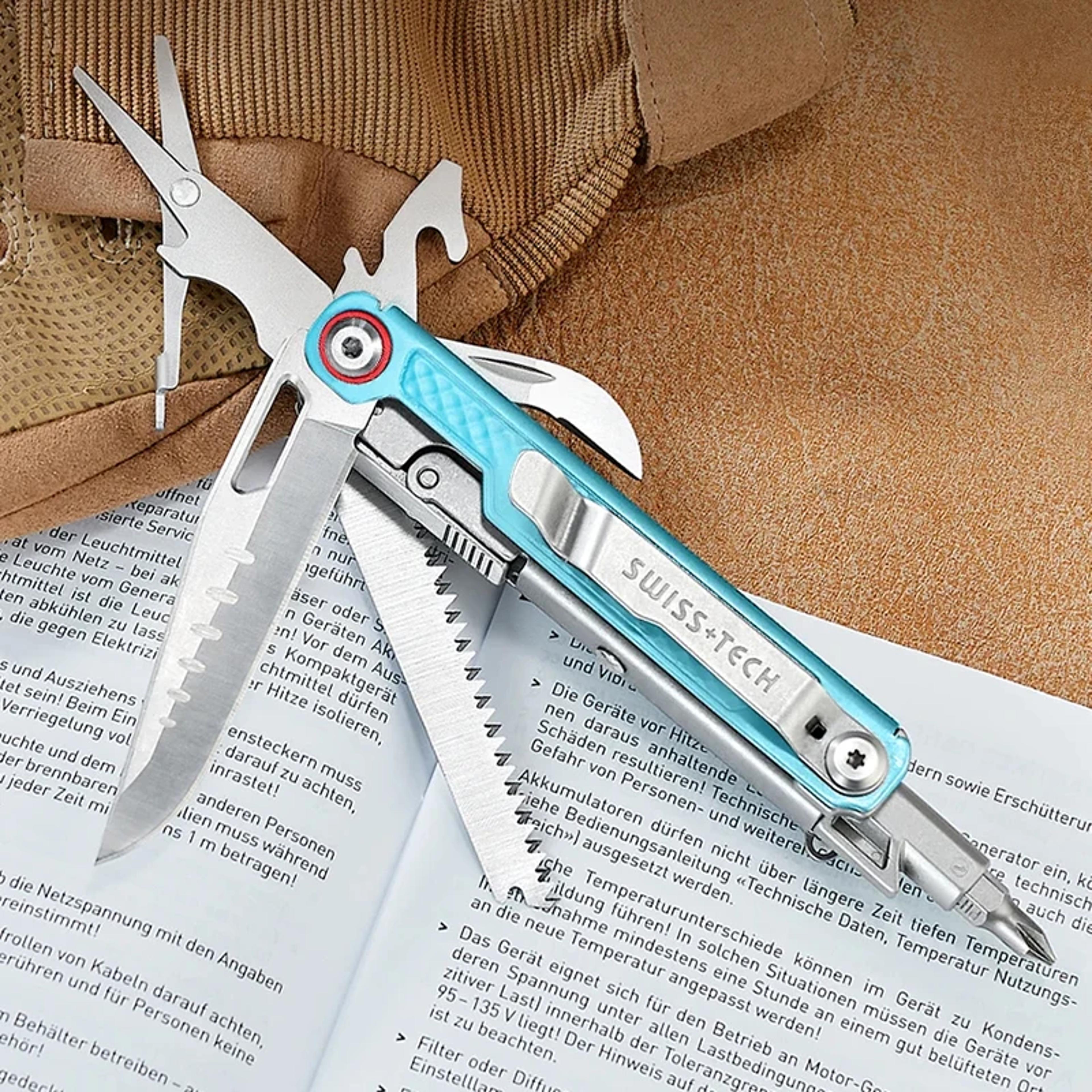 mini multitool knife with clip edc outdoor survival tool