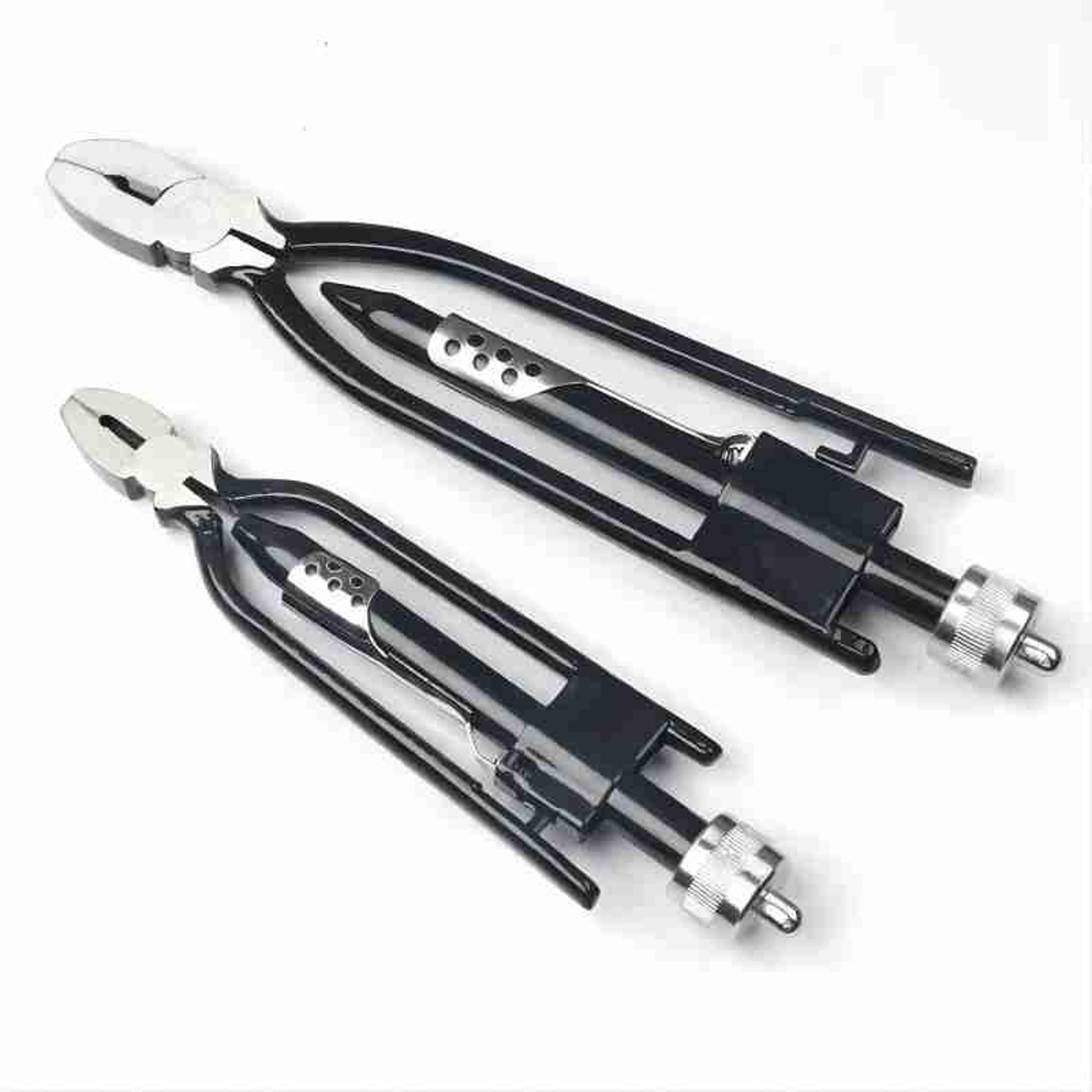 safety wire twisting pliers heavy duty spring return quick twist tool for aircraft, auto, and industrial use