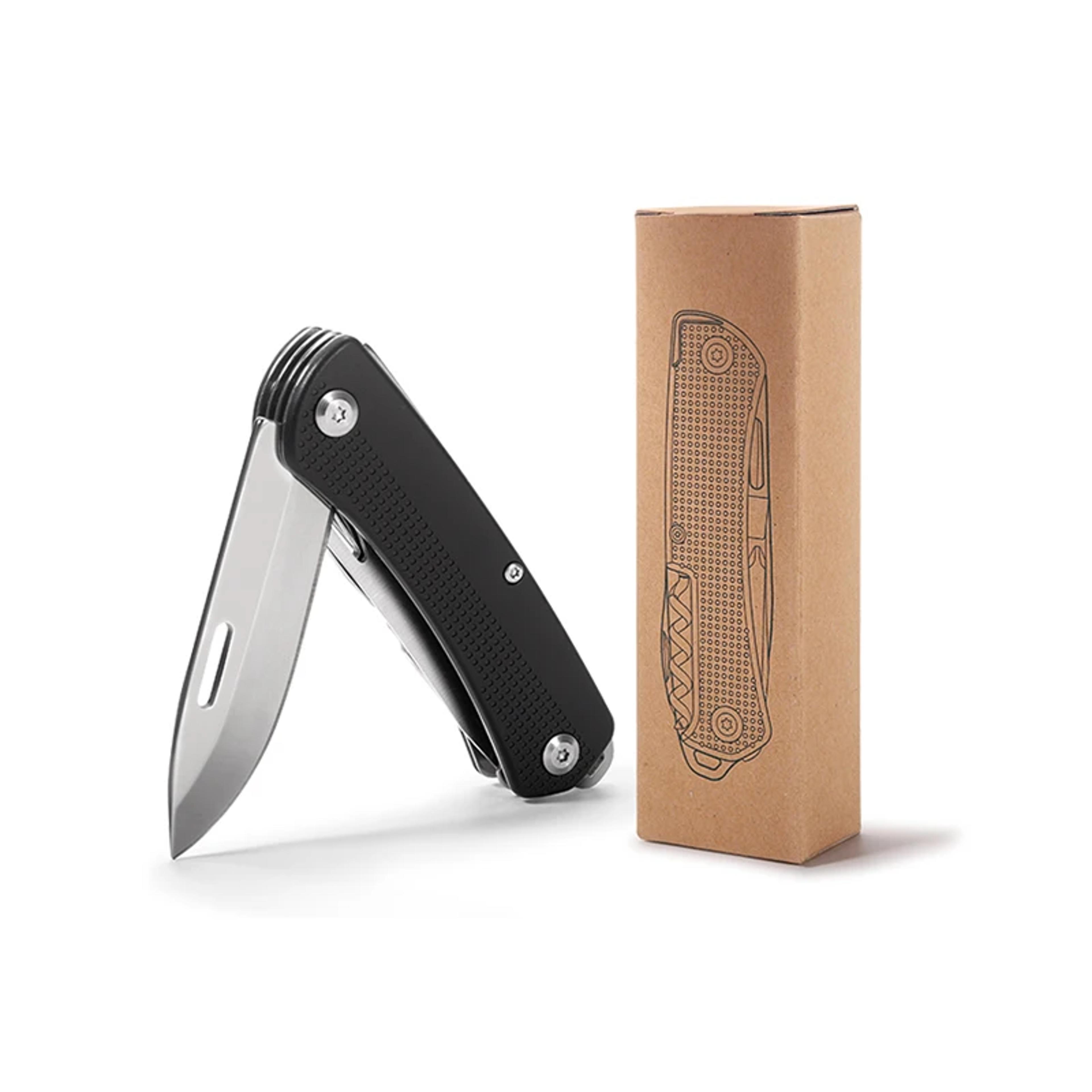 mini multifunctional folding knife multitool edc outdoor portable pocket knife with saw, screwdriver & wine opener