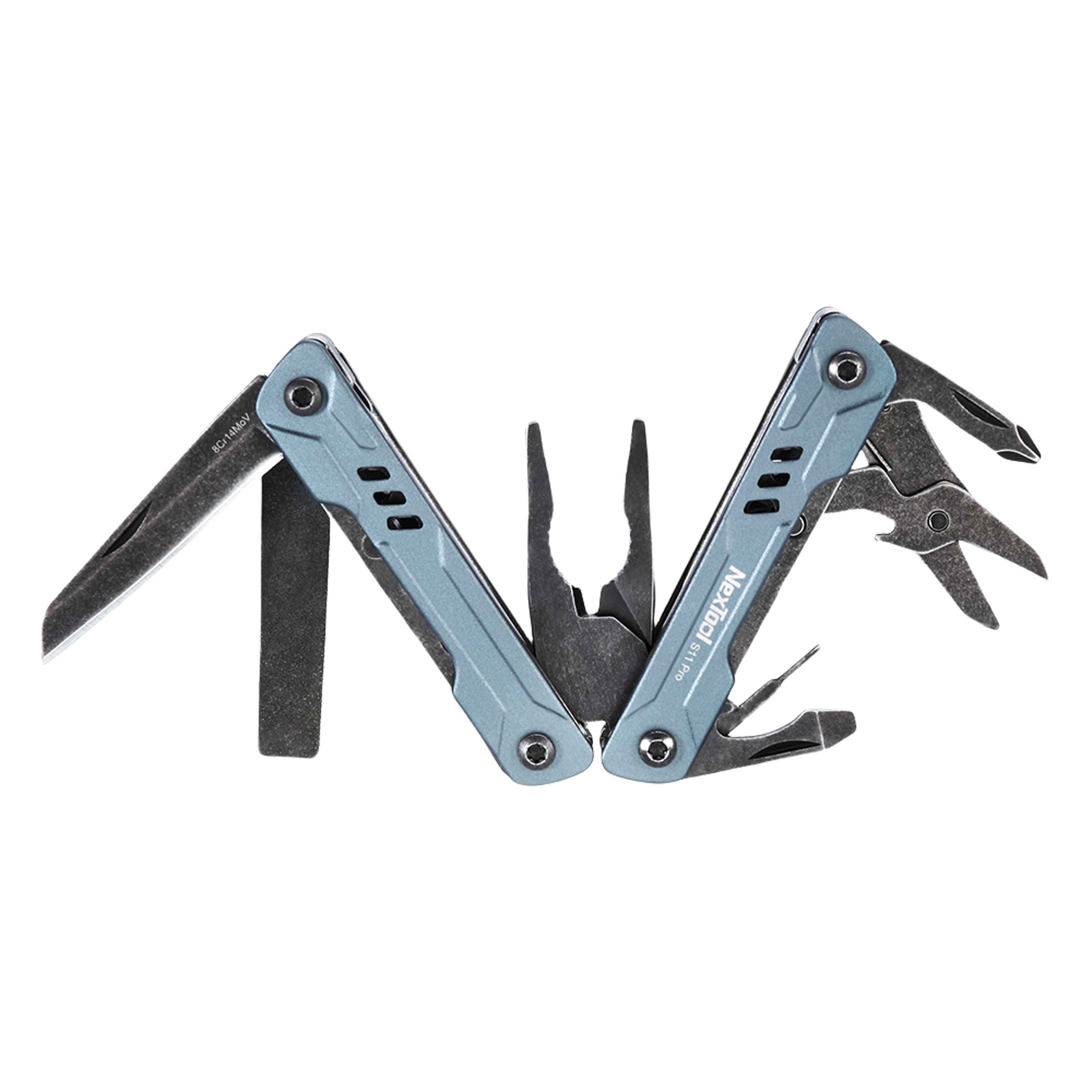 mini pliers multi tool set compact edc pocket knife, folding tools, wire cutters, scissors & more
