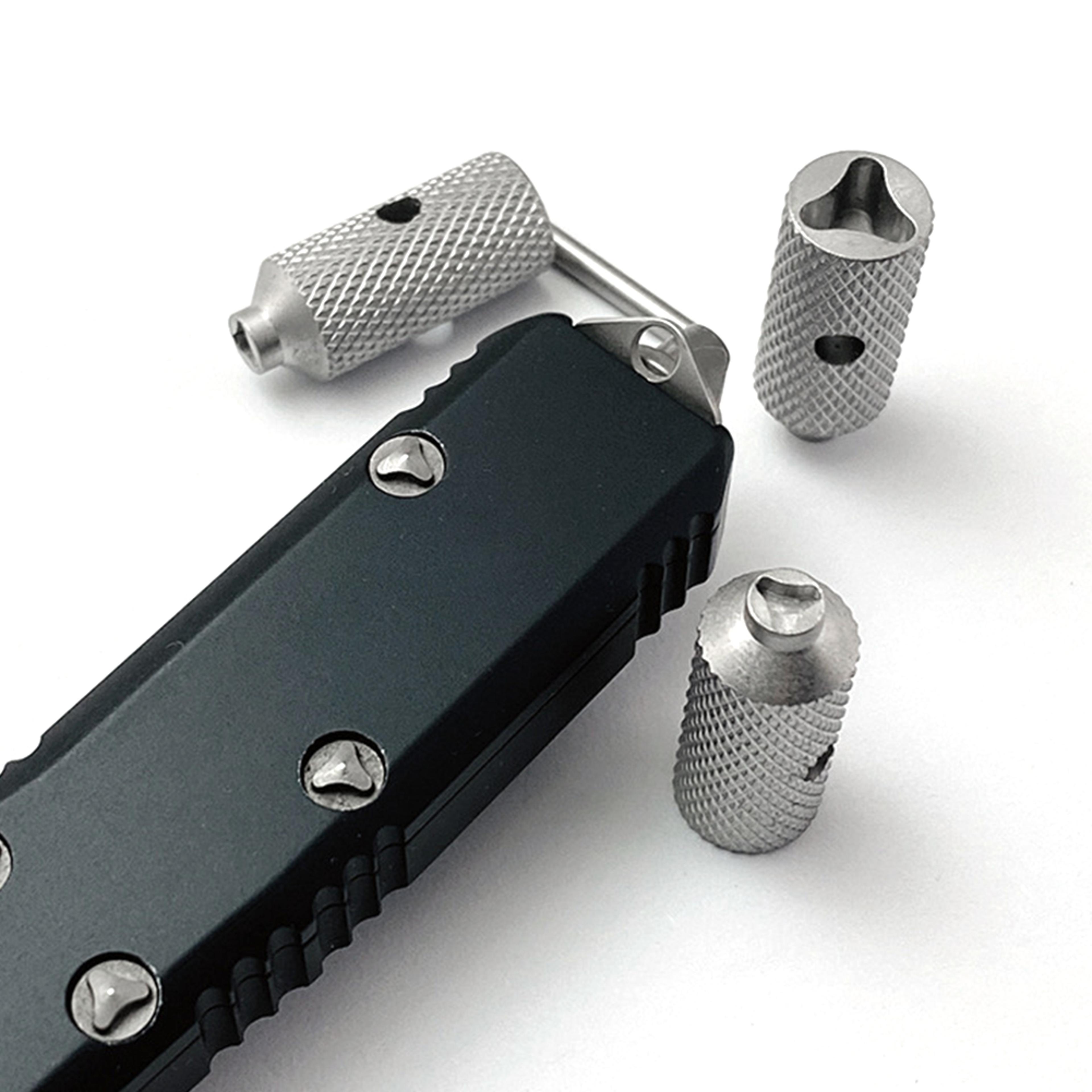 microtech utx glass breaker driver screwdriver tool for ultratech and troodon precision socket bit