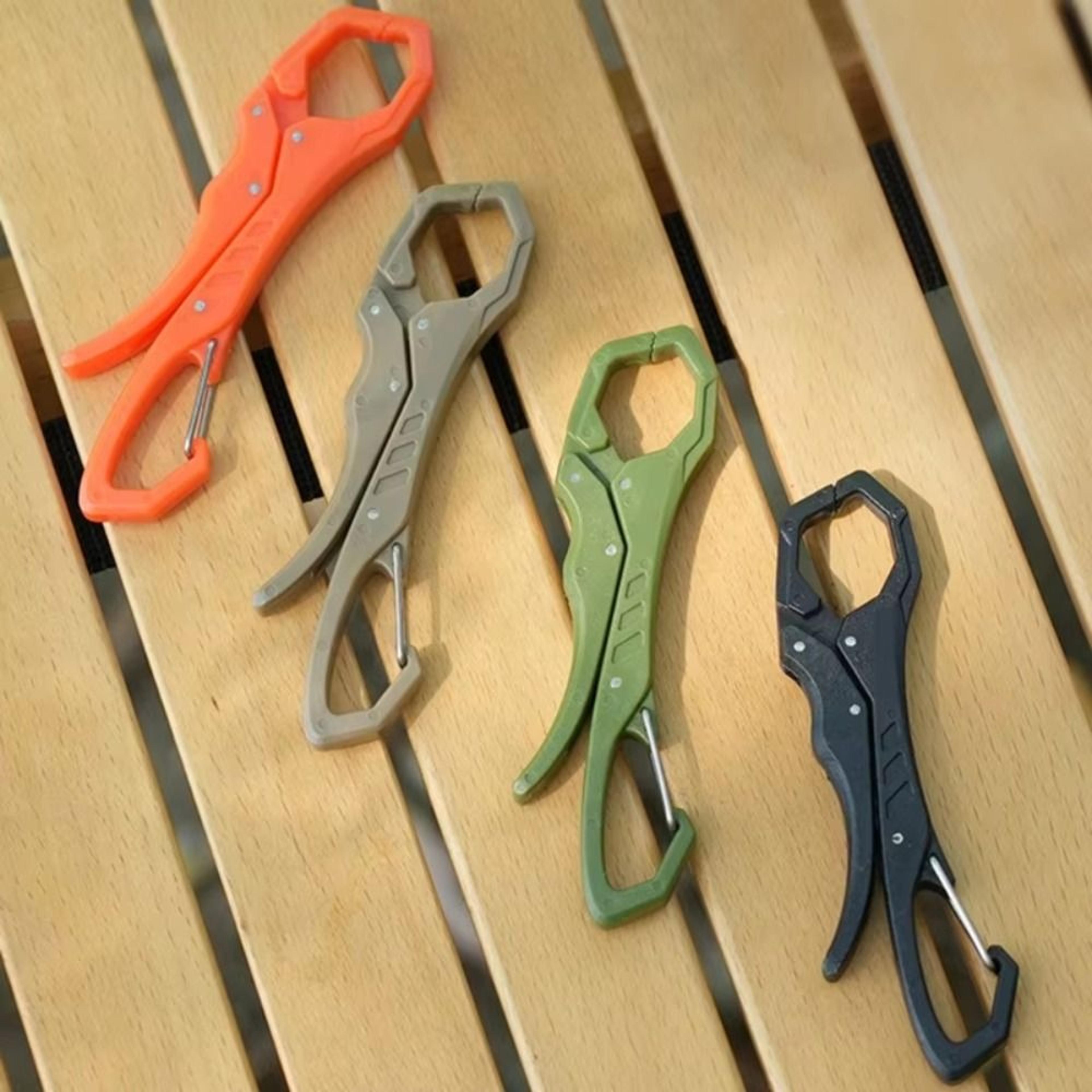 portable mini fishhook clip carabiner lightweight & durable glove holder for outdoor use
