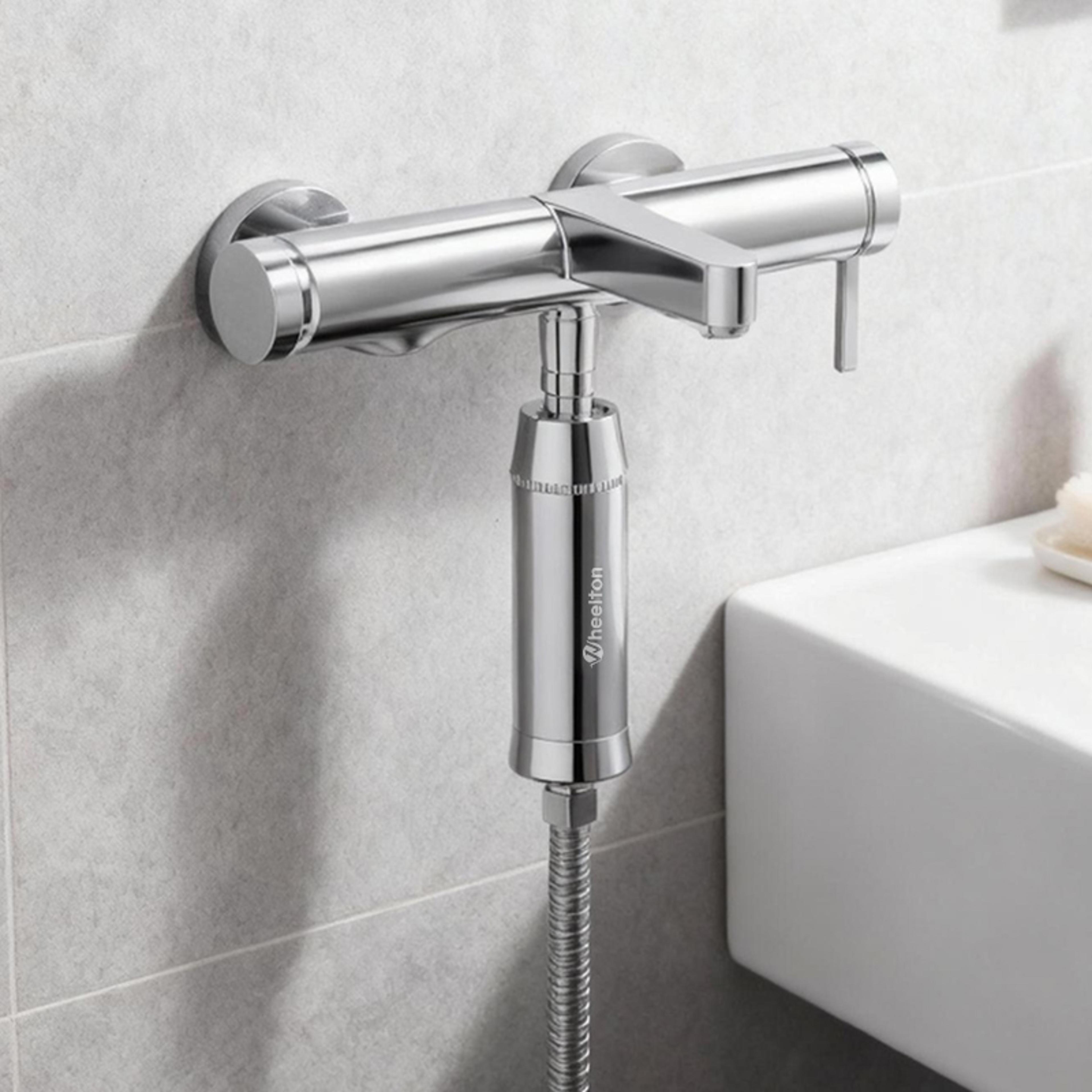 spa bathing water filter for chlorine removal shower filtration with extra cartridges