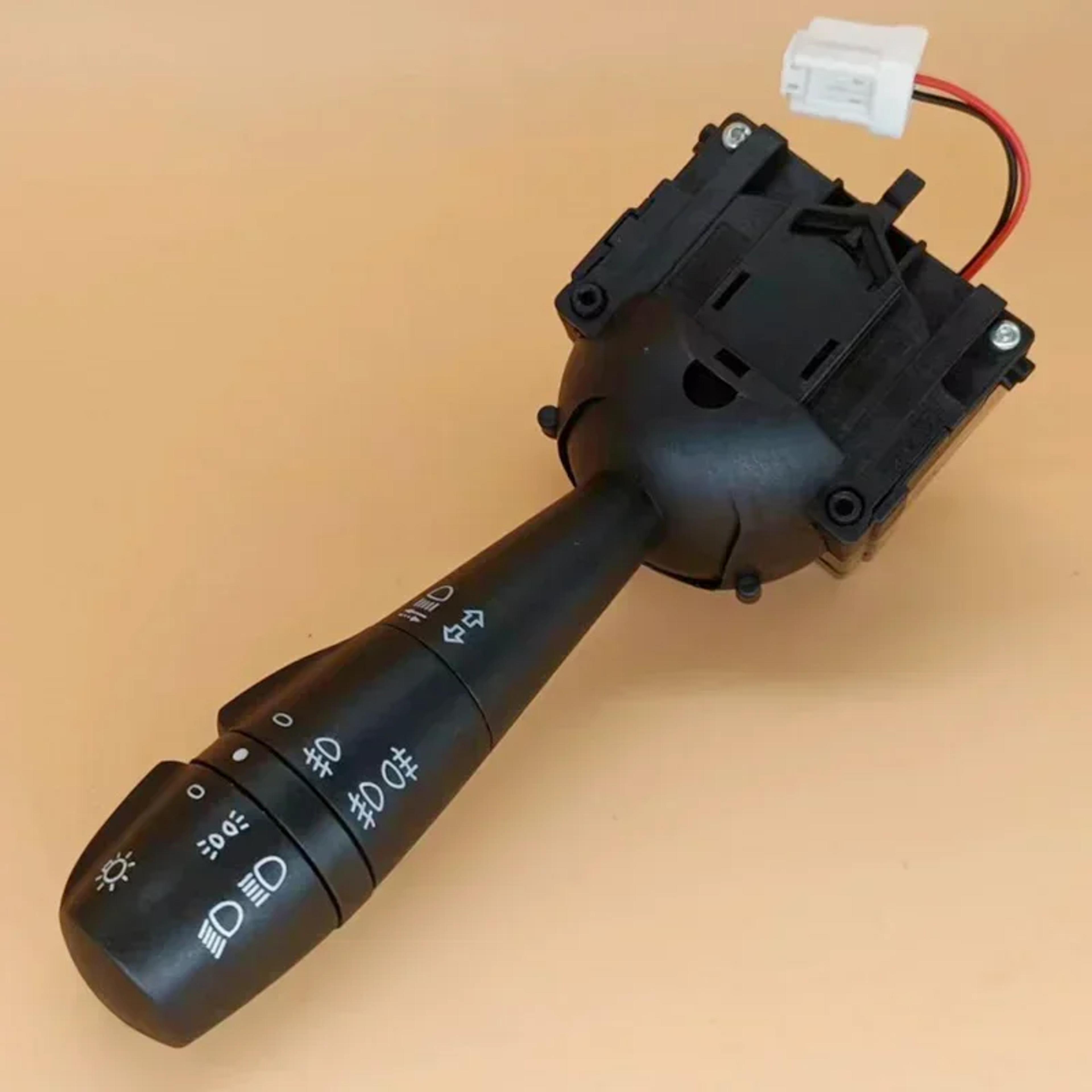 car indicator turn signal switch with headlight stalk & steering wiper switch durable, easy to install replacement part