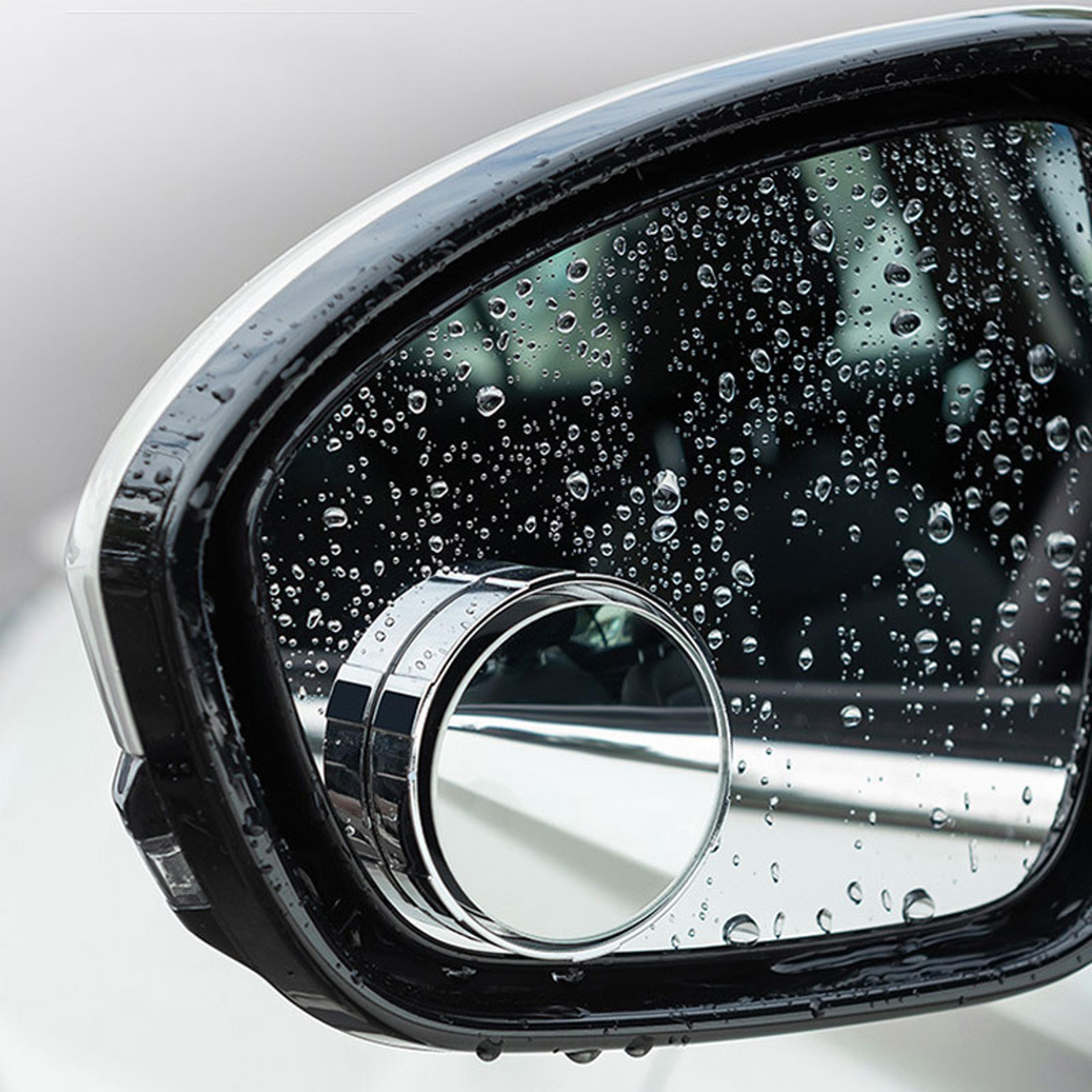 adjustable round frame blind spot mirror wide angle car auxiliary rearview mirror for safer reverse driving