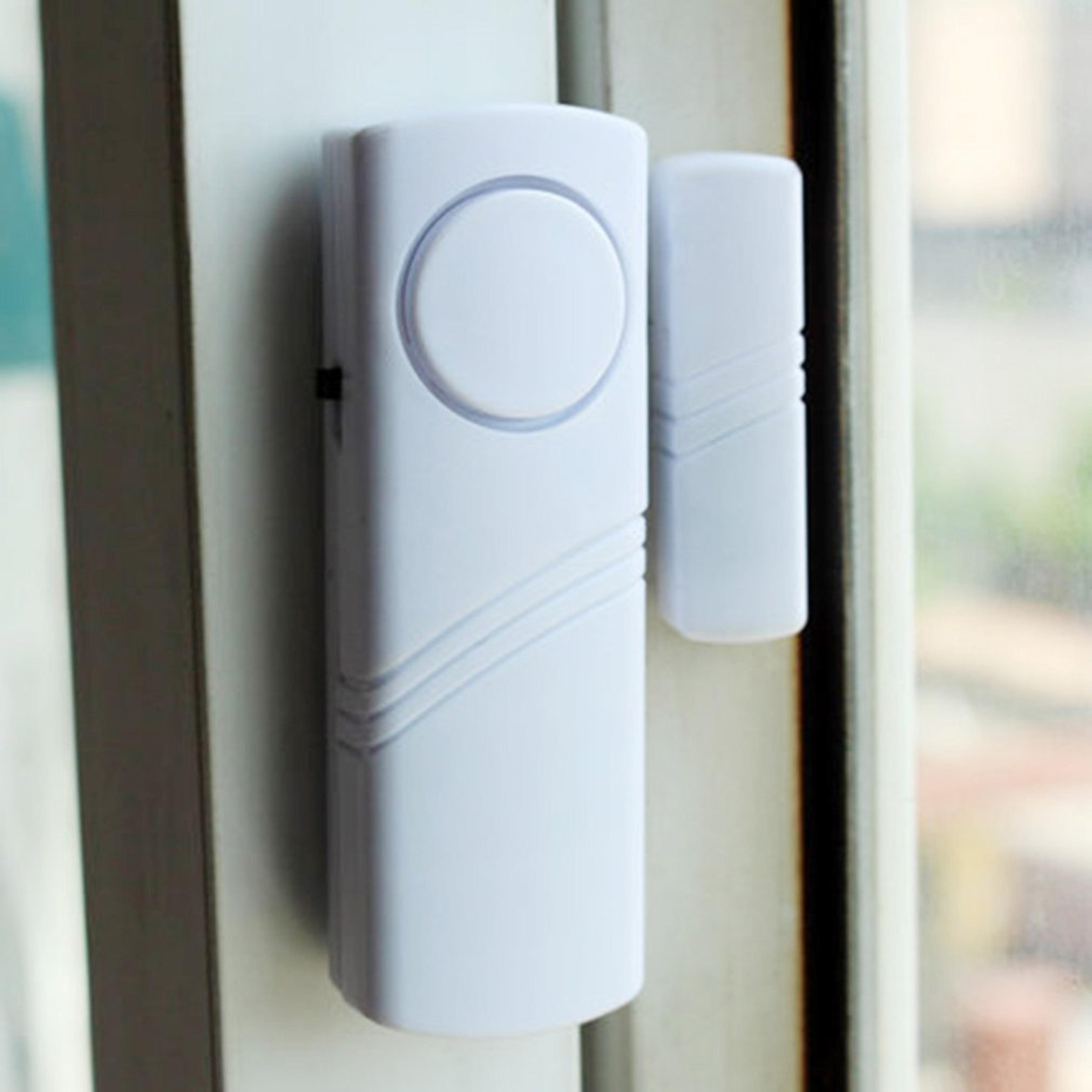 wireless door & window burglar alarm with magnetic sensor home safety system