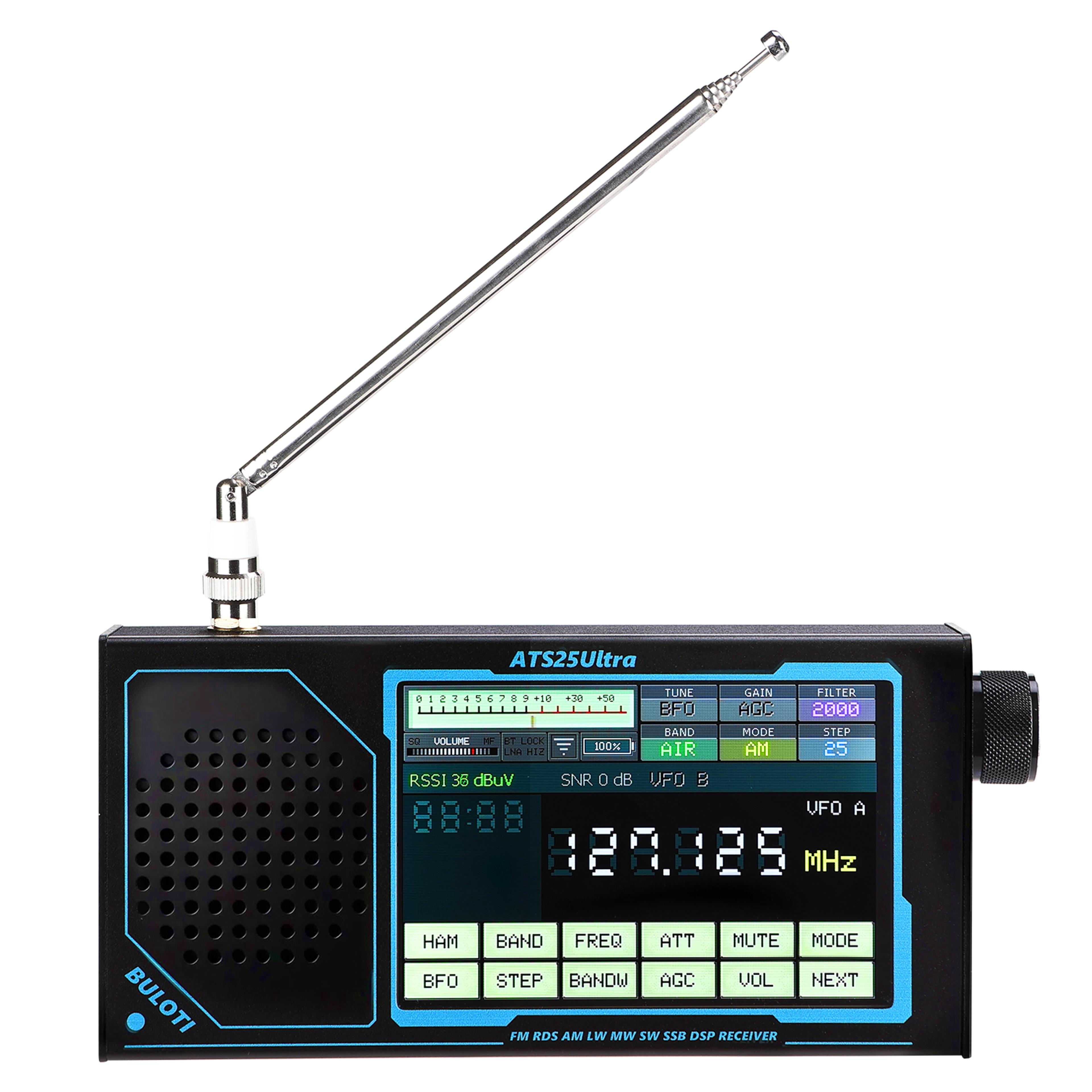 ultra supports bluetooth & wifi sdr receiver aviation & fm band receiver